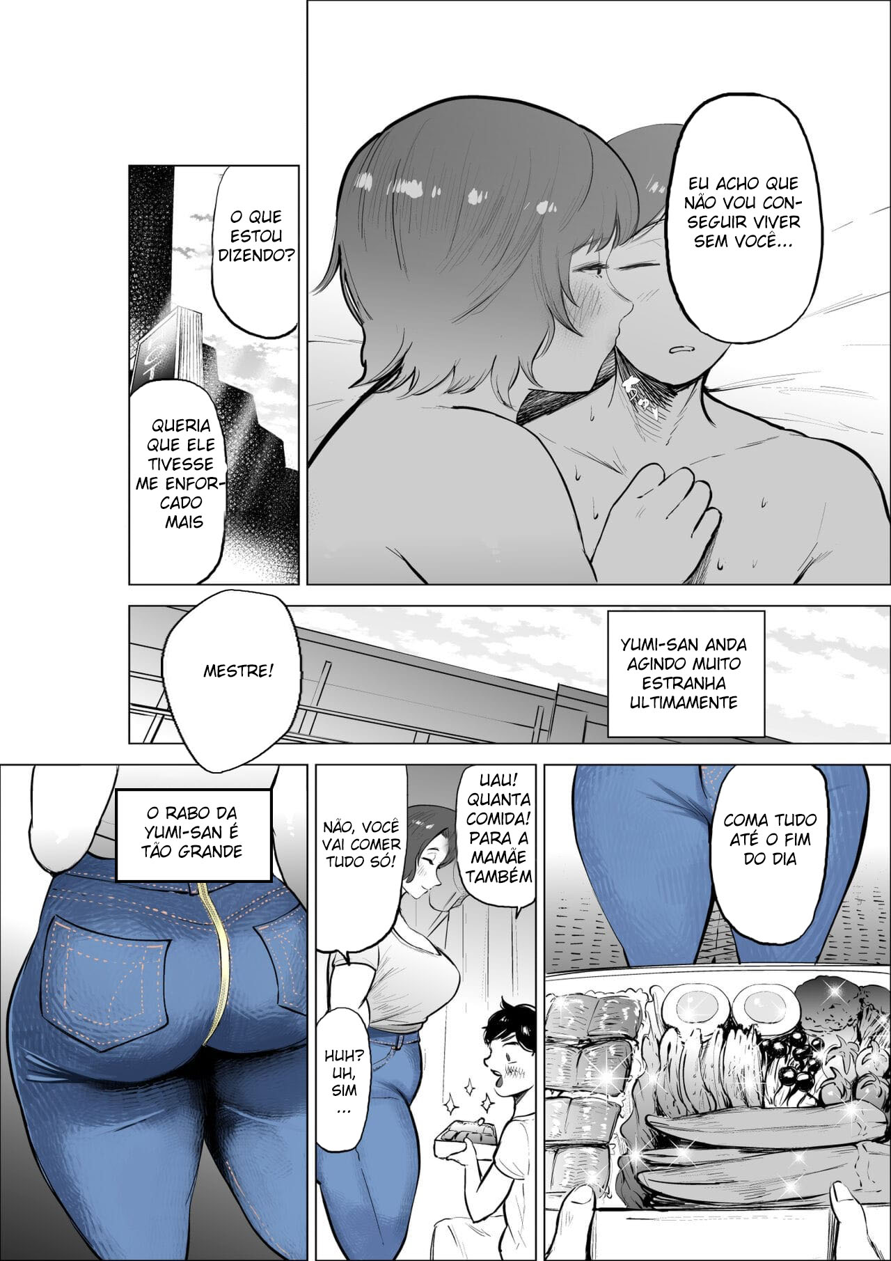 A Mãe do Meu Amigo Que Usa Jeans, é Assustadora, Mas é Abençoada com um Corpão - Page 54