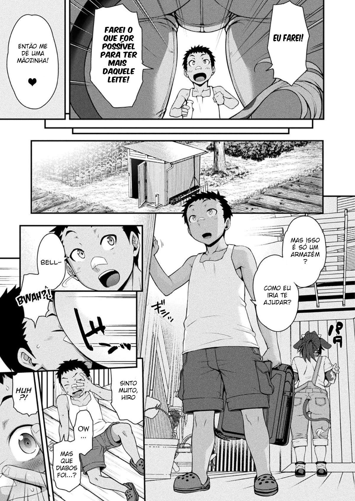Garota Animal No Hotline ~Garota Vaca Bell - Page 6
