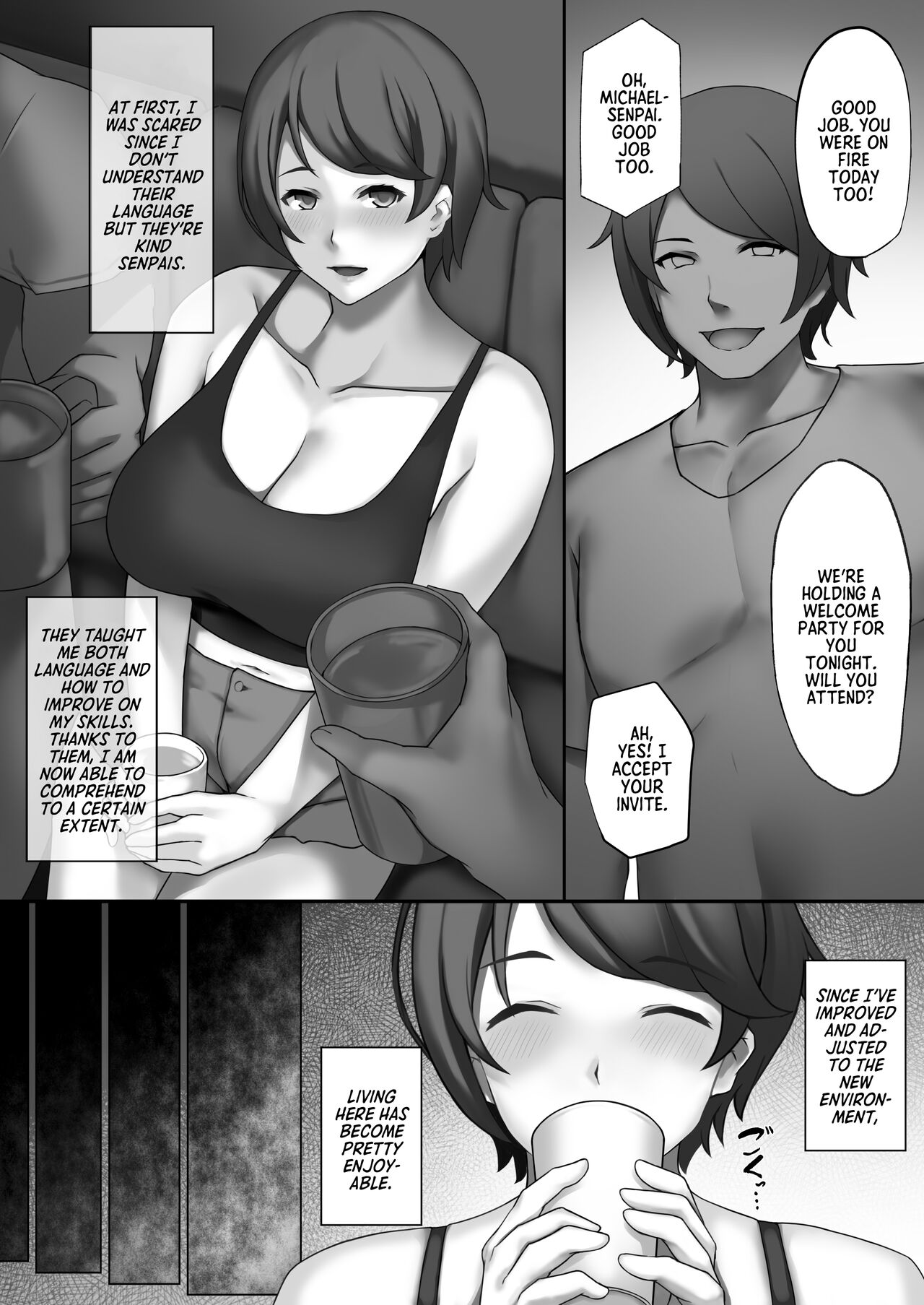 H-Cup Joshi Daisei Volley-bu, Ochiru - Page 3