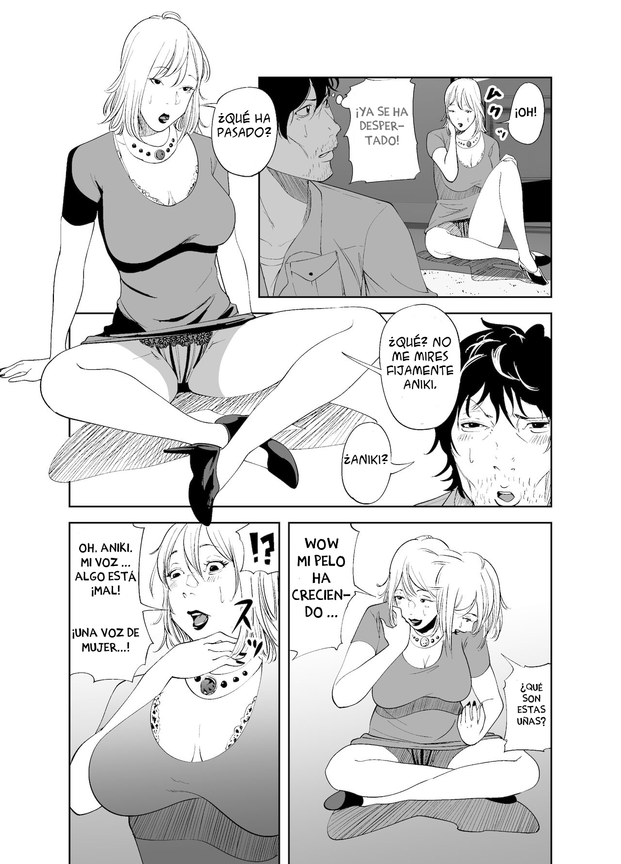 BODY CHANGE! ~Celeb Jukujo to Muchimuchi Maid~ | ¡CAMBIO DE CUERPO! ~ Madura famosa y sirvienta gordita~ - Page 16