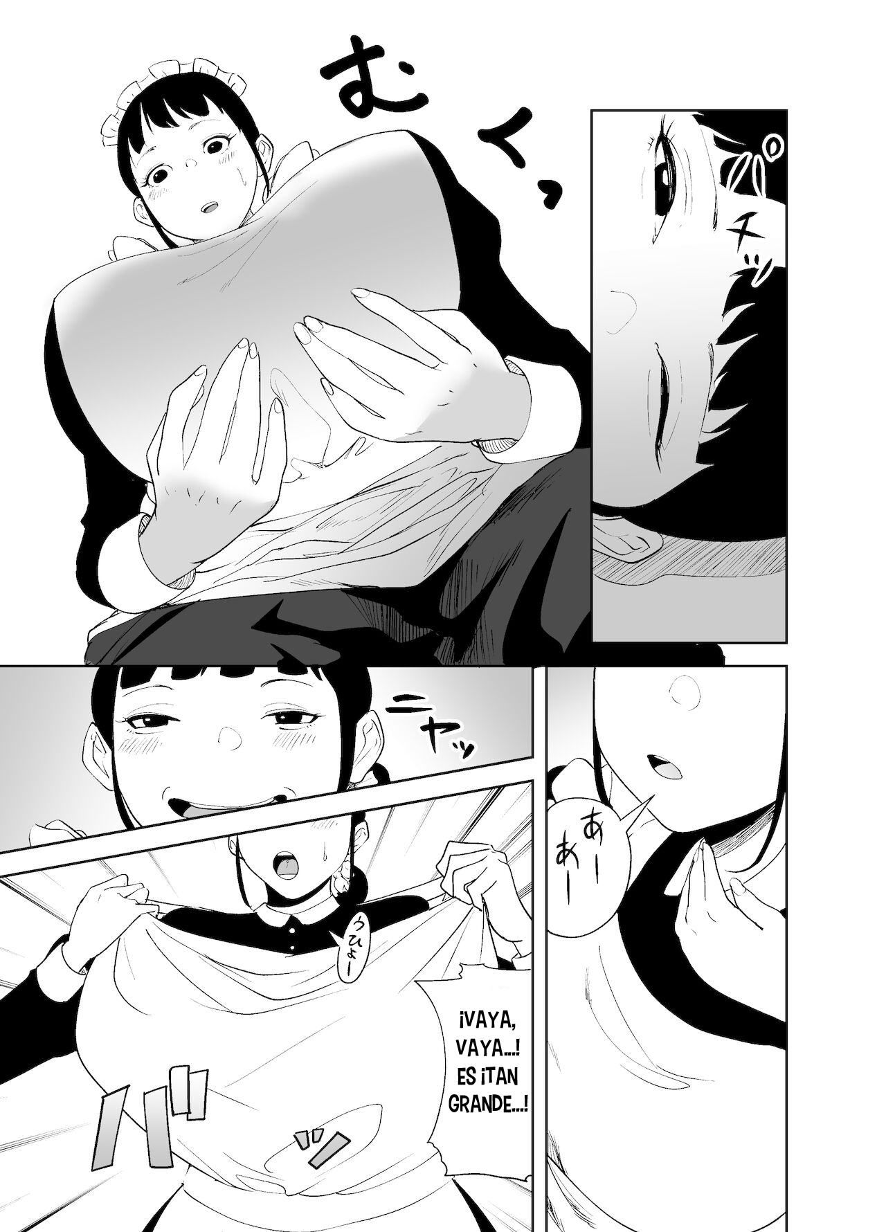BODY CHANGE! ~Celeb Jukujo to Muchimuchi Maid~ | ¡CAMBIO DE CUERPO! ~ Madura famosa y sirvienta gordita~ - Page 49