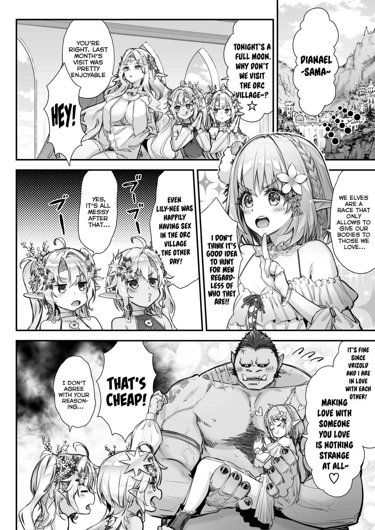 Tobidase! Midara na Elf no Utage - Page 31