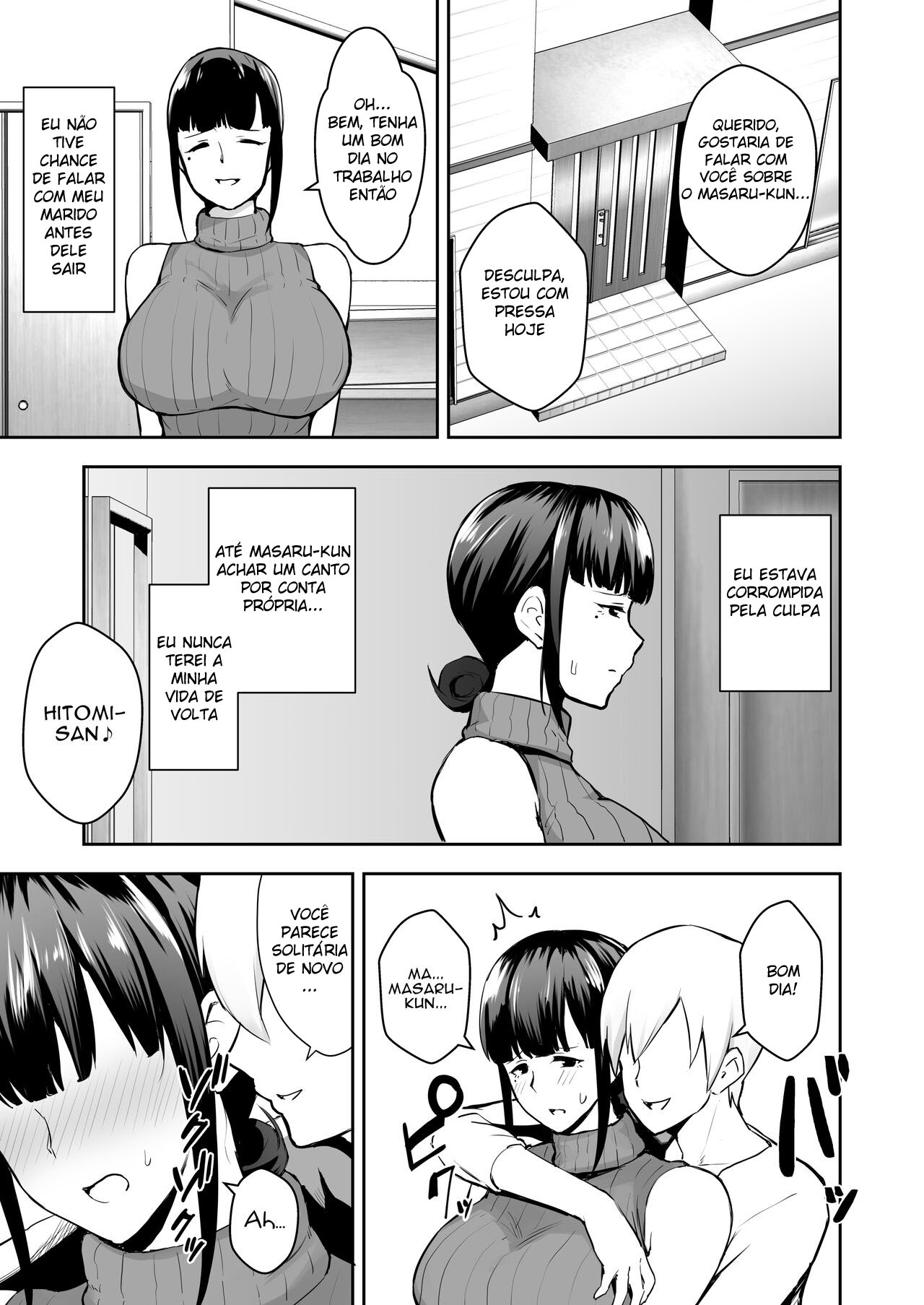 Roubando a Dona de Casa Hitomi – Uma Dona de Casa Gentil Com Peitões – - Page 11