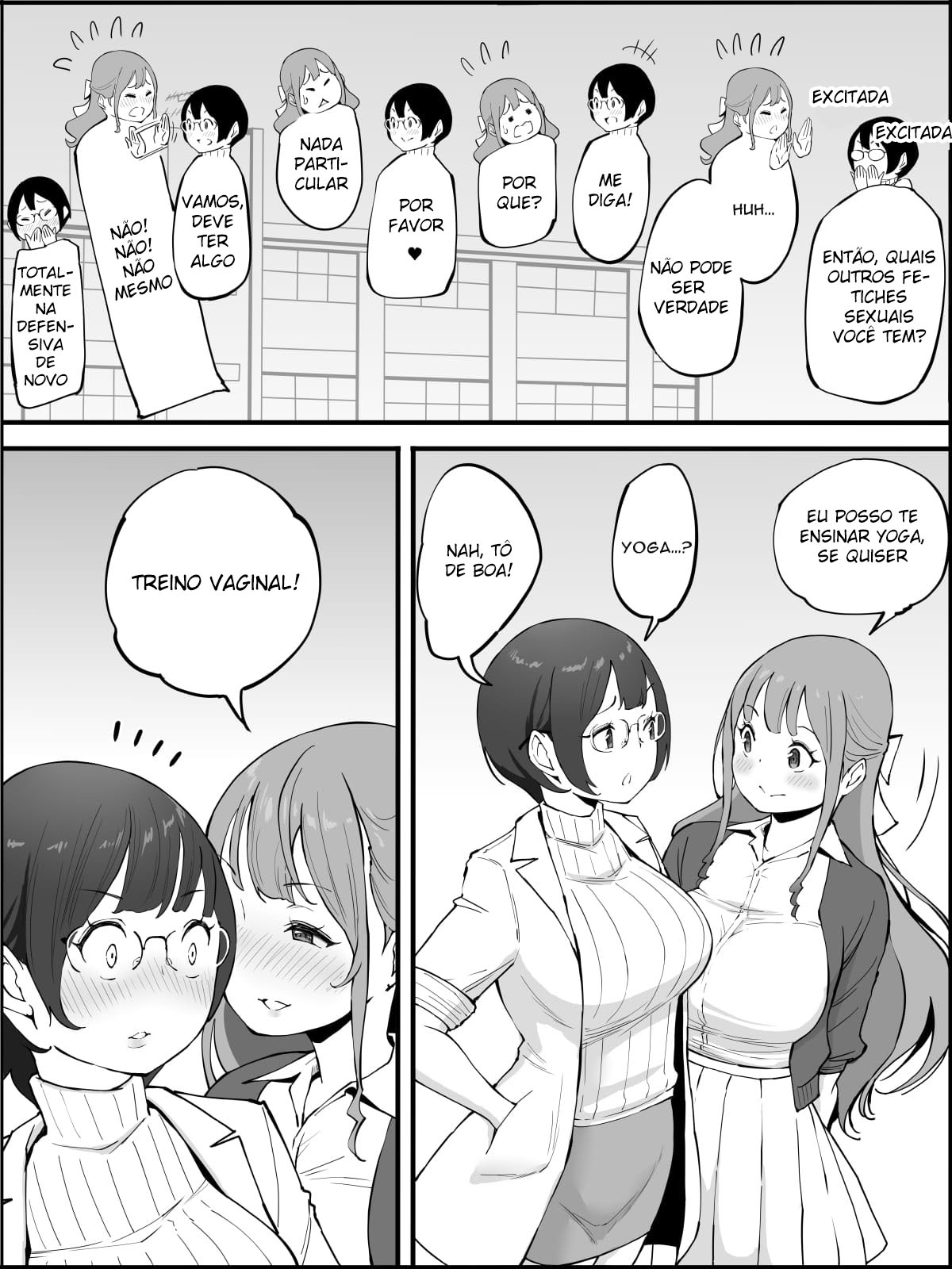 Como Eu Consegui Um Harém de Amigas Sexuais 3 - Page 9