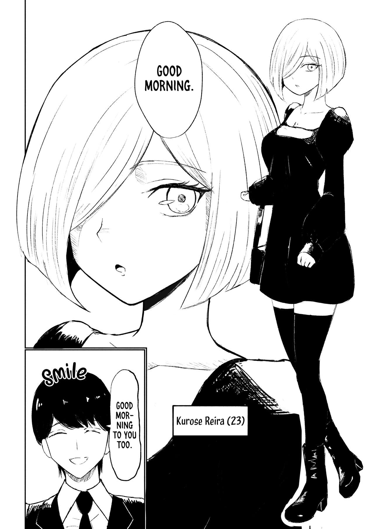 Rinjin Josei no Ashi ni Kanzen Haiboku Suru Hanashi - Page 4