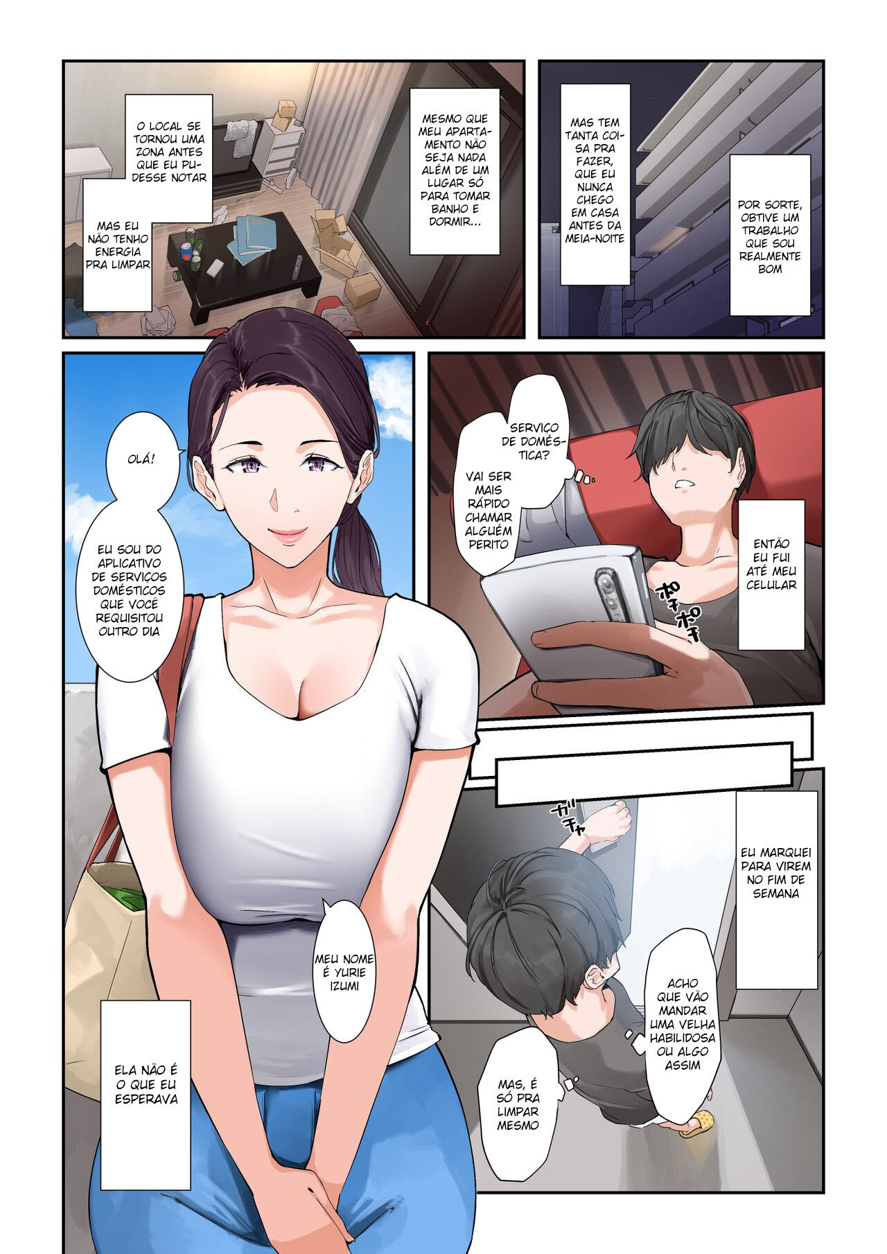 Yurie-san, a Empregada Doméstica Que Fará Praticamente Qualquer Coisa - Page 3