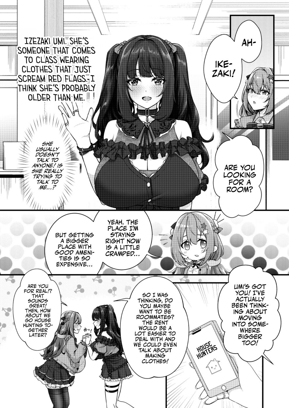 Mega Busty Breastmilk Constitution Me & Jirai-style Fashion Futanari Dickgirl’s Cohabitation Life - Page 4