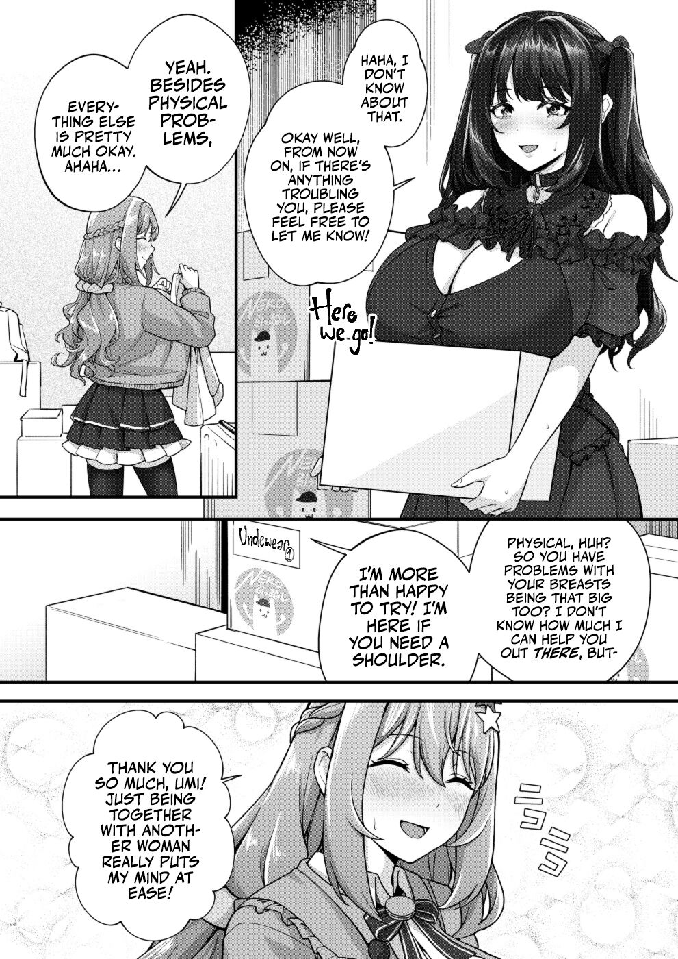 Mega Busty Breastmilk Constitution Me & Jirai-style Fashion Futanari Dickgirl’s Cohabitation Life - Page 6