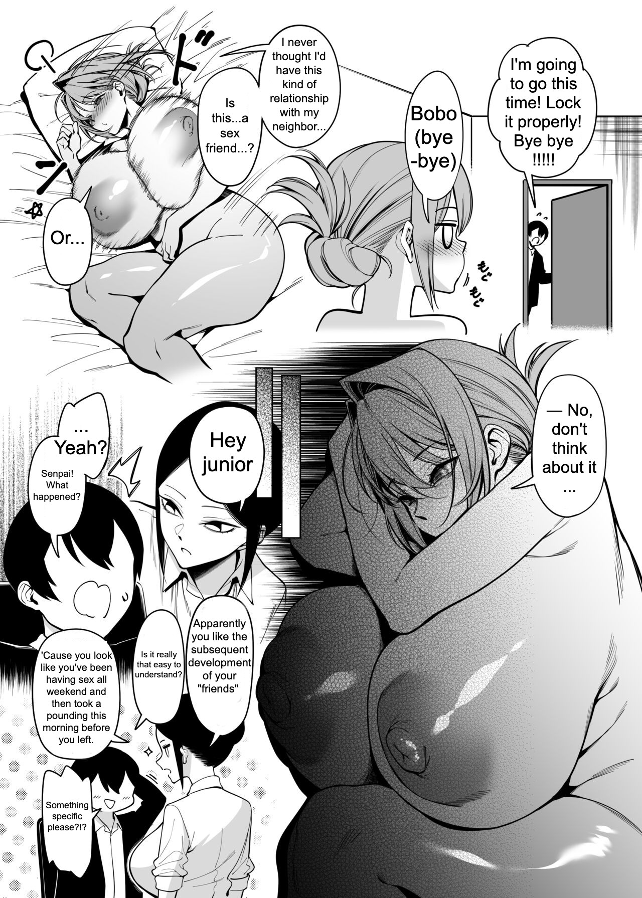 Otonari-san wa Yami Soshiki ni Nikutai Kaizou sareta Moto Seigi Sentai Member deshita 3 - Page 6