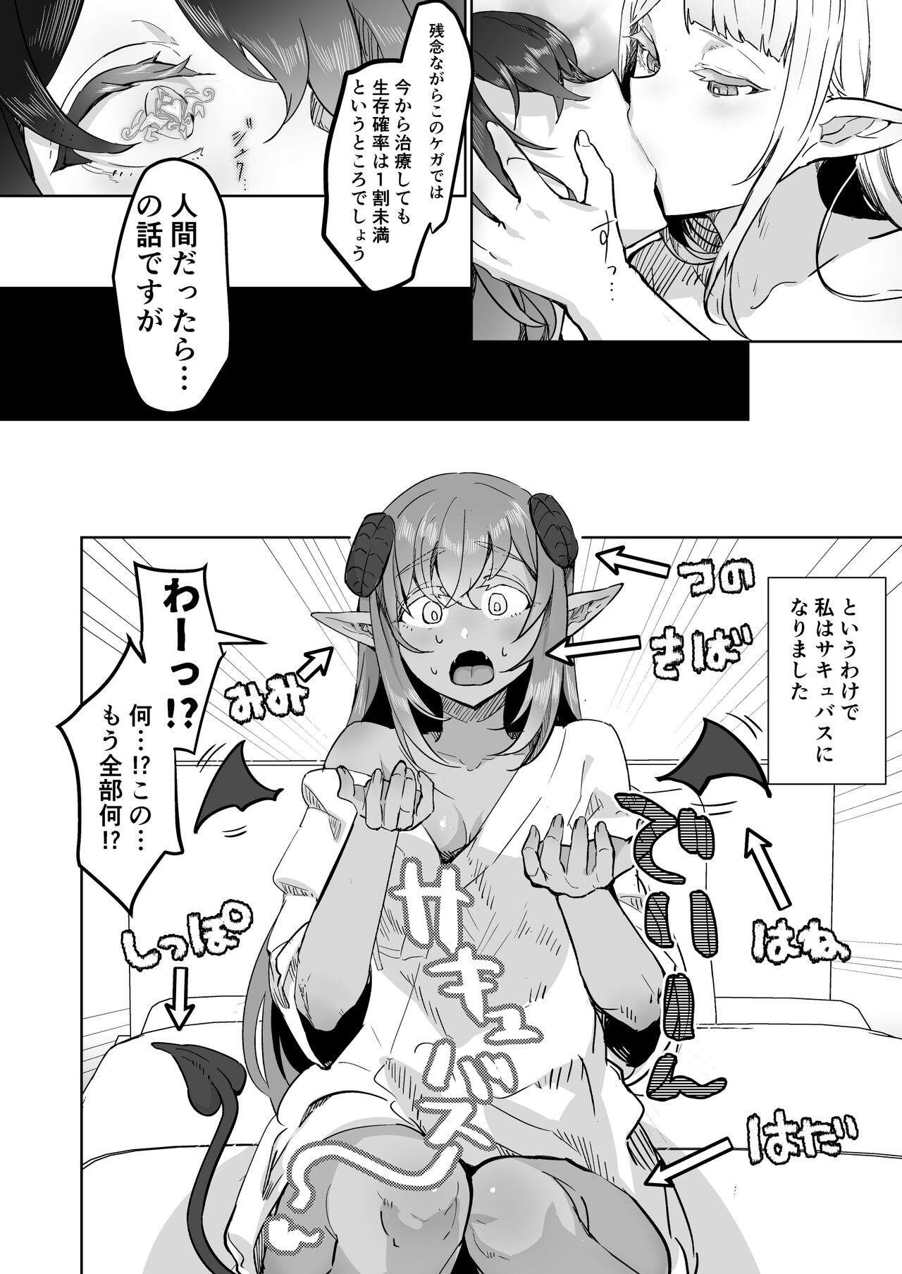 Futanari Chiryo Succubus Clinic 0 - Page 6