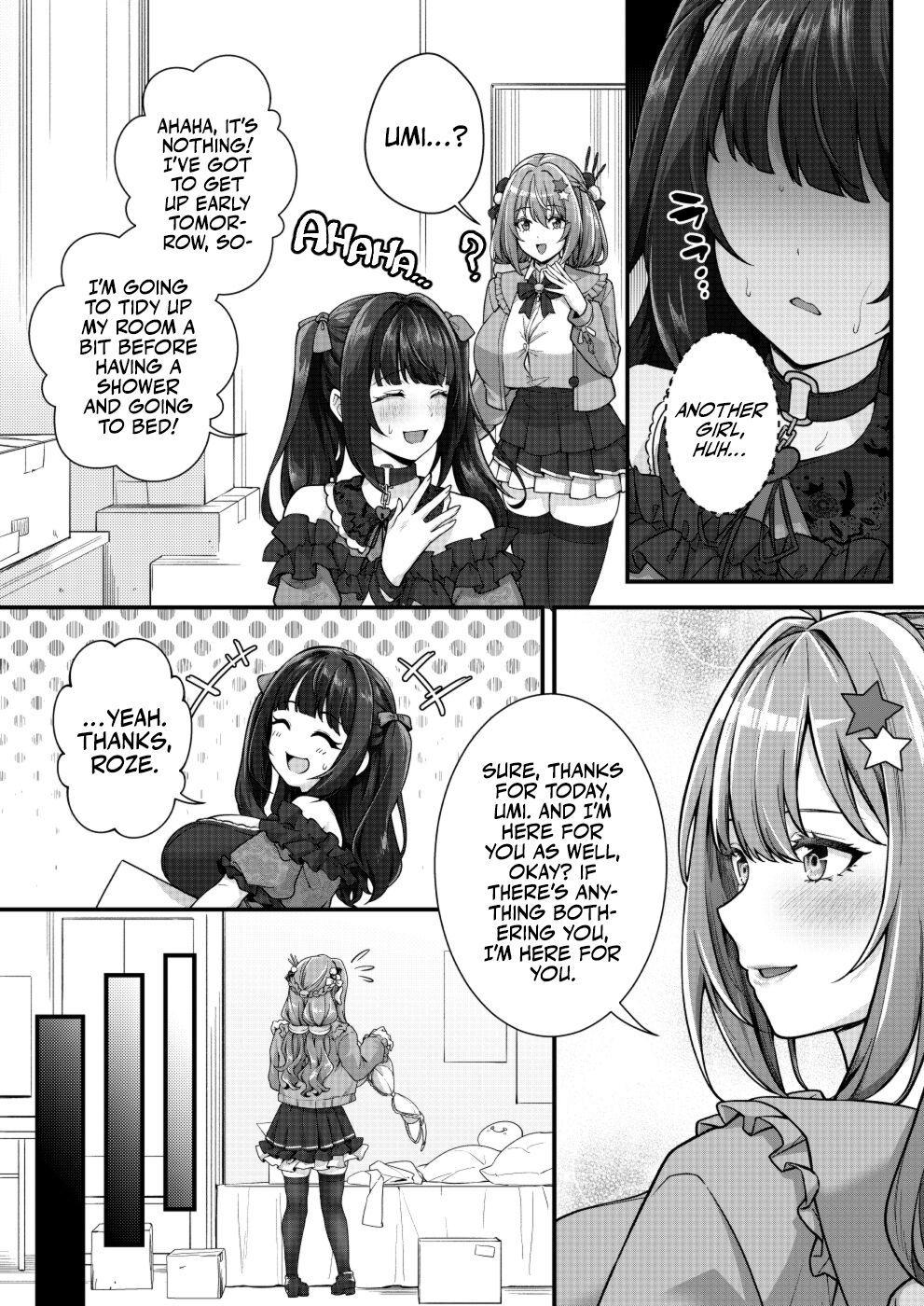 Mega Busty Breastmilk Constitution Me & Jirai-style Fashion Futanari Dickgirl’s Cohabitation Life - Page 7
