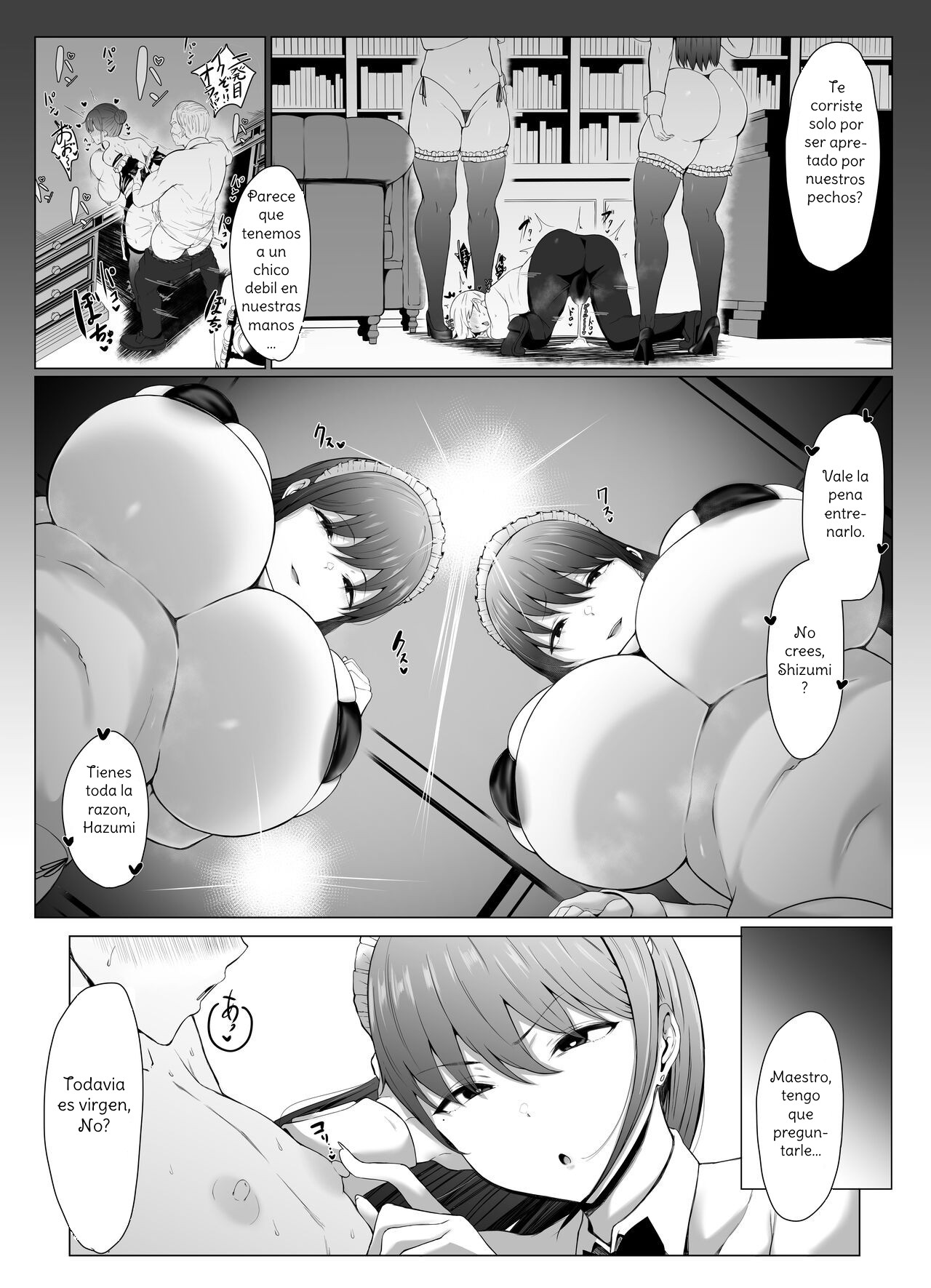 Koushinchou Futago Maid no Ochinpo Lesson - Page 10