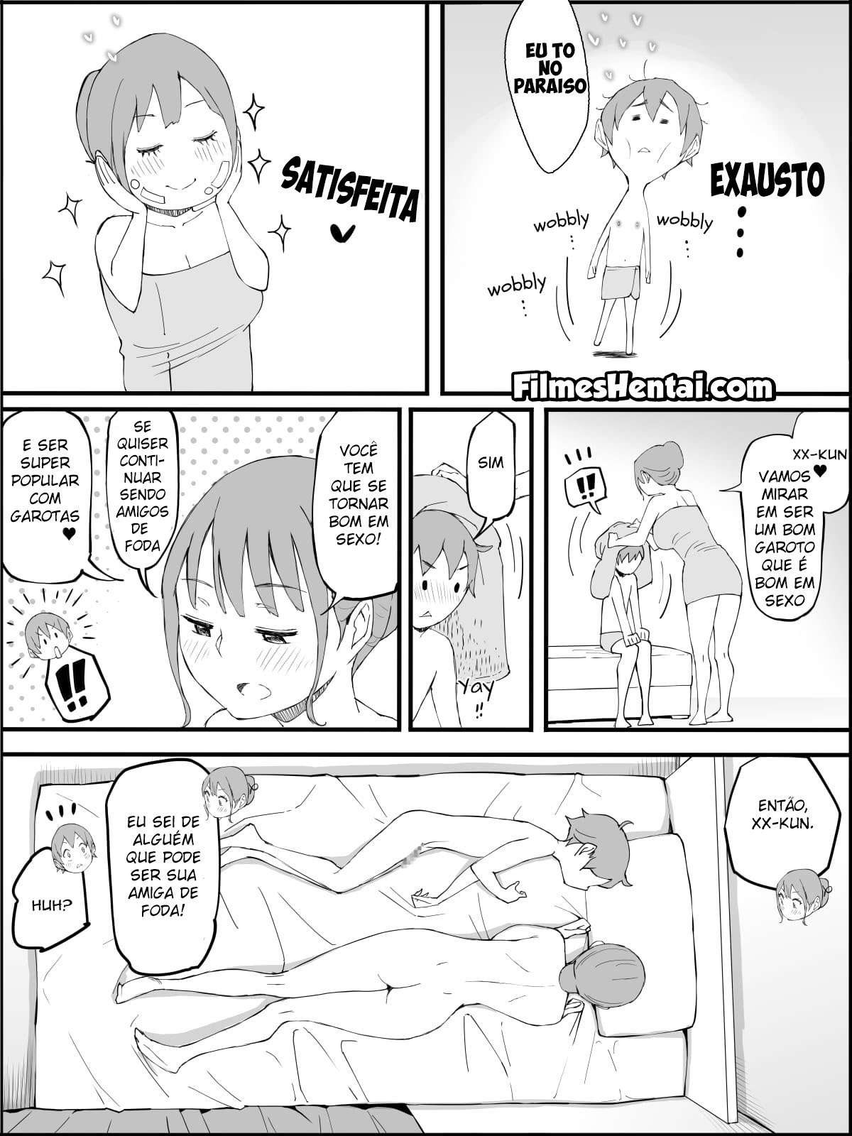 Como Eu Consegui Um Harém de Amigas Sexuais 3 - Page 206