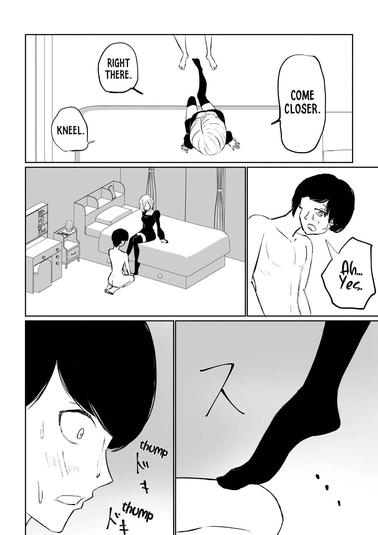 Rinjin Josei no Ashi ni Kanzen Haiboku Suru Hanashi - Page 24