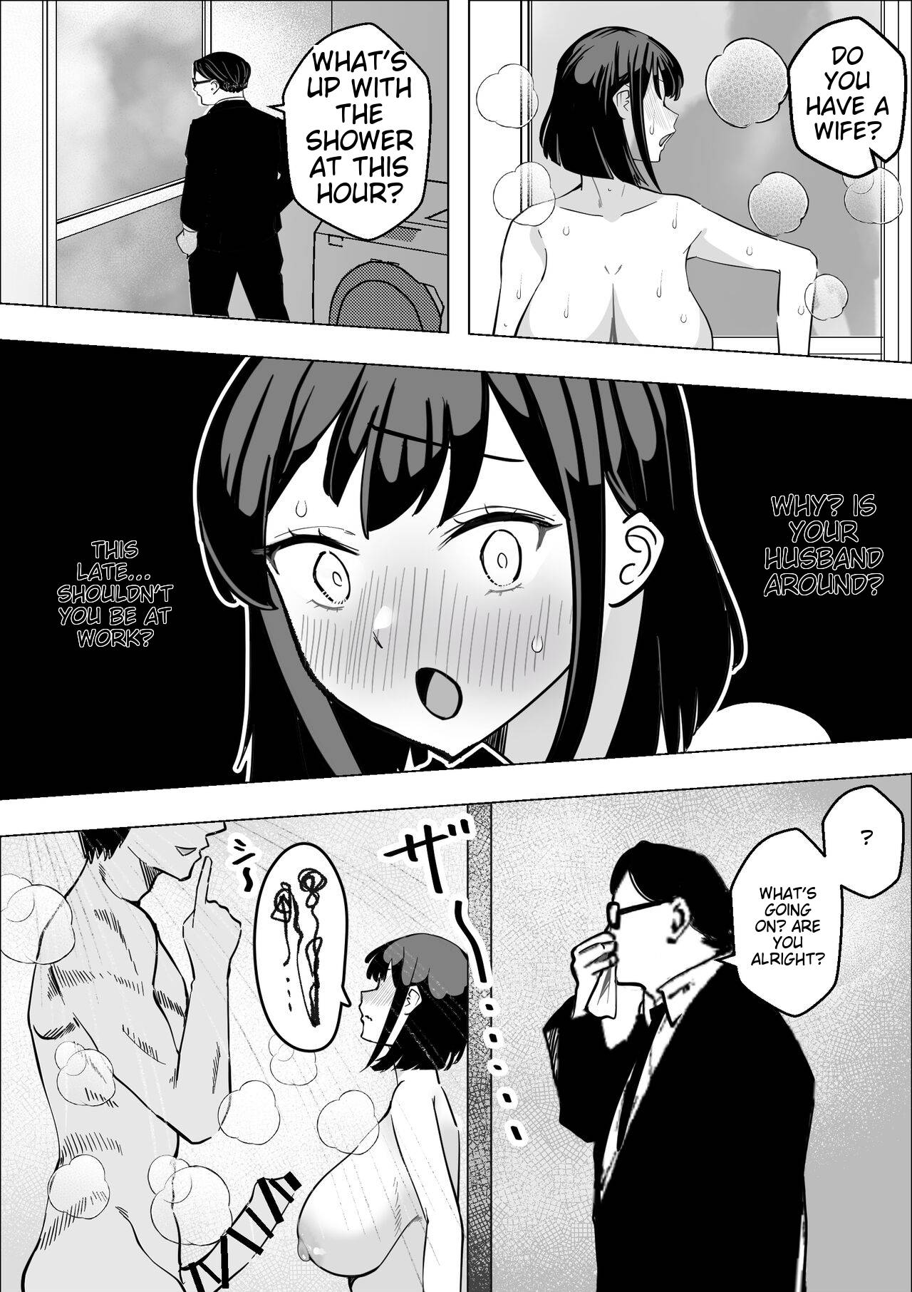 Bakunyuu Hitozuma ga Gitei ni Netorareru Hanashi - Page 25