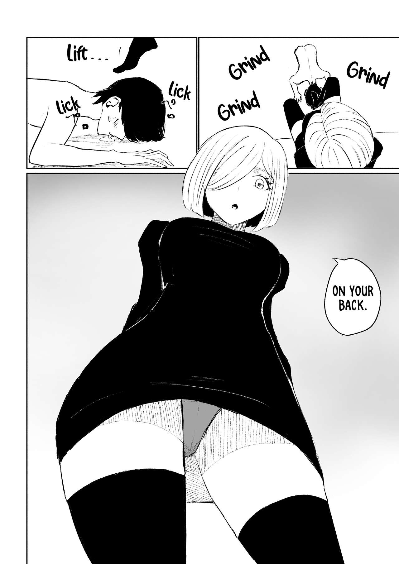 Rinjin Josei no Ashi ni Kanzen Haiboku Suru Hanashi - Page 30