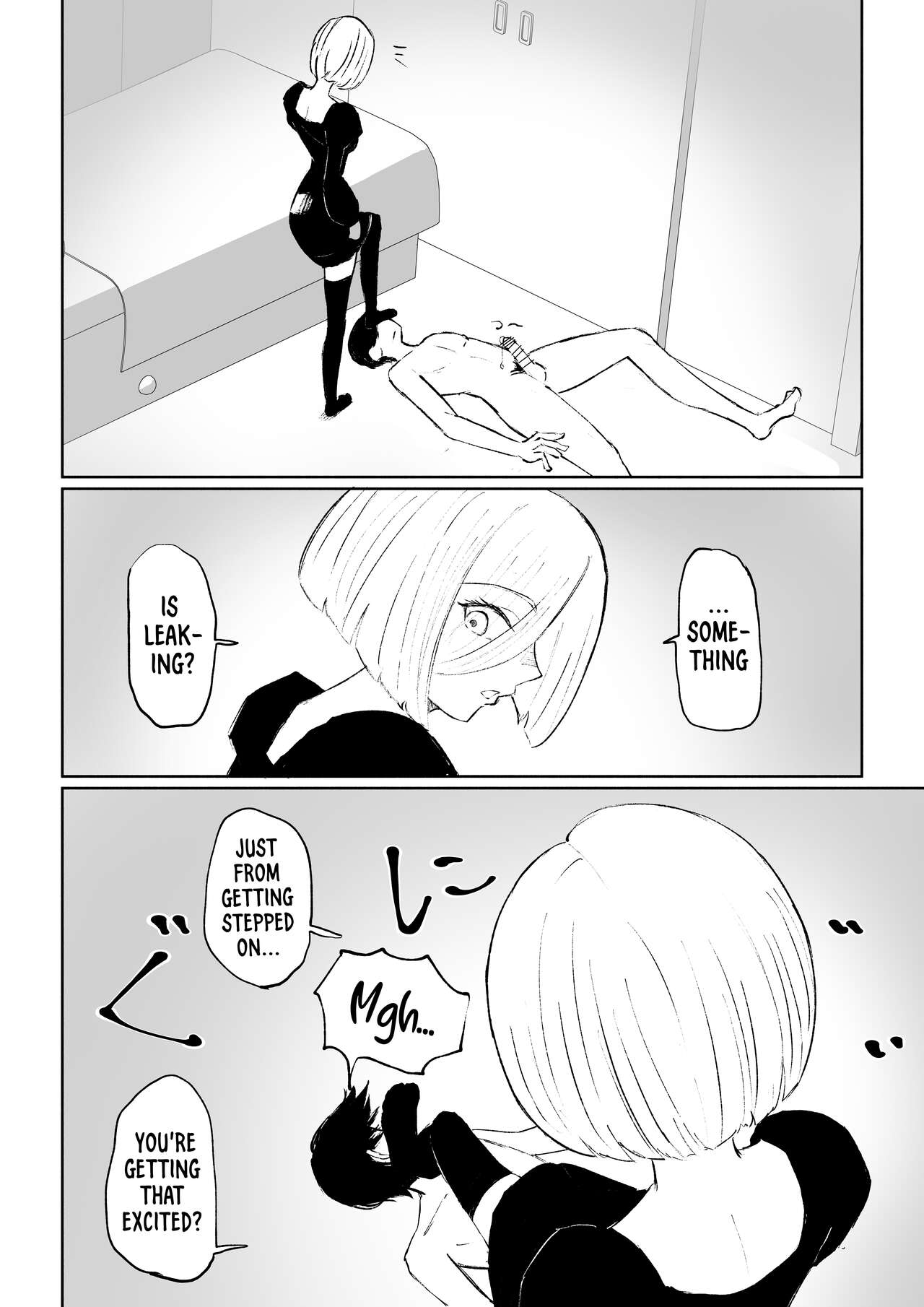 Rinjin Josei no Ashi ni Kanzen Haiboku Suru Hanashi - Page 39
