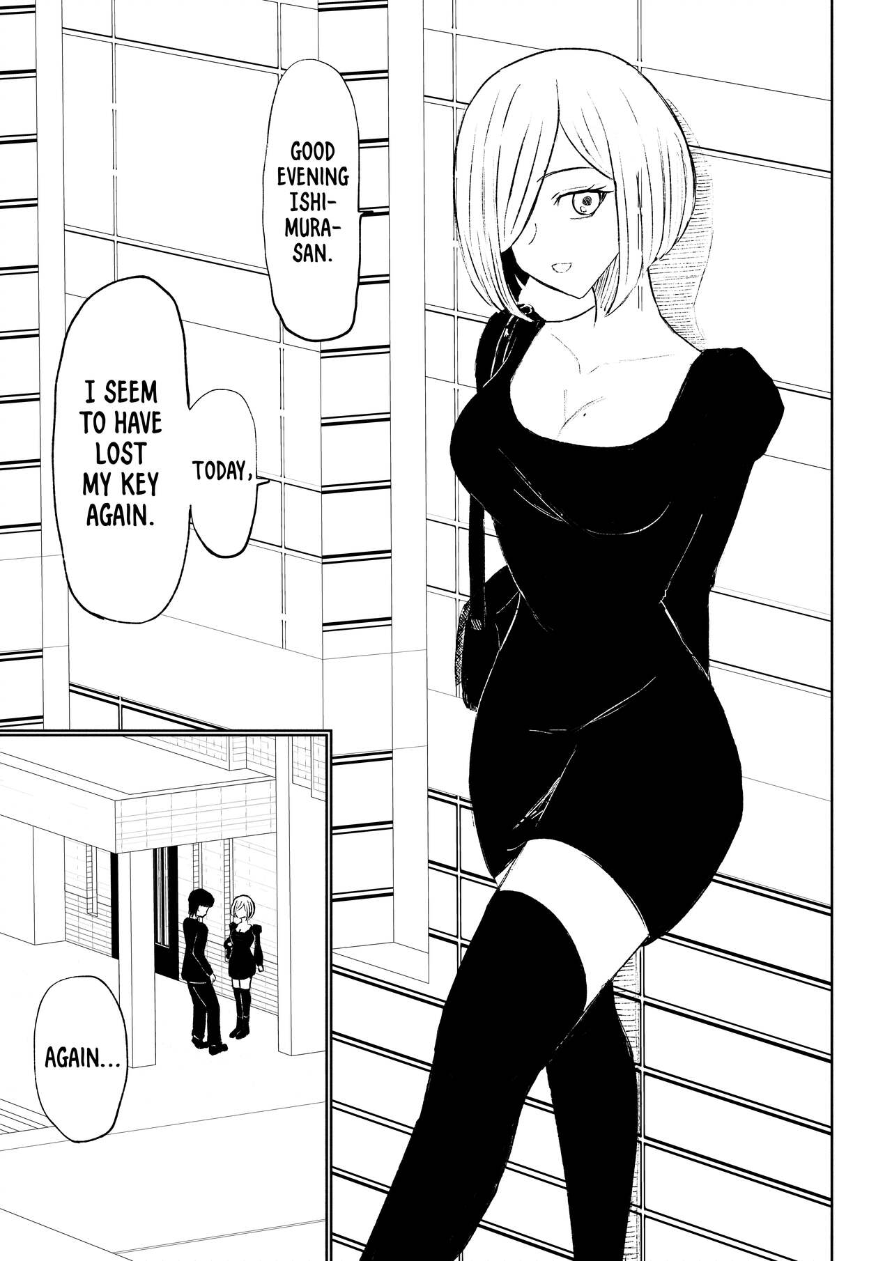 Rinjin Josei no Ashi ni Kanzen Haiboku Suru Hanashi - Page 52