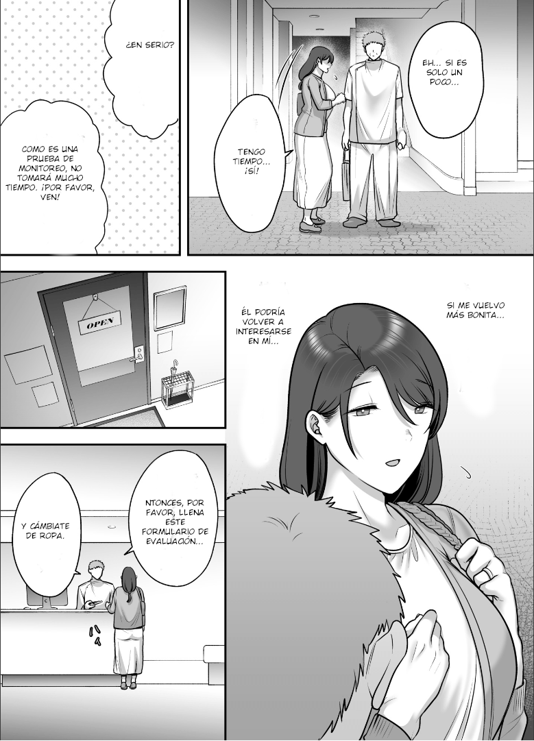 Less na Hitozuma ga Akutoku Massage ni Hamaru Riyuu - Page 7