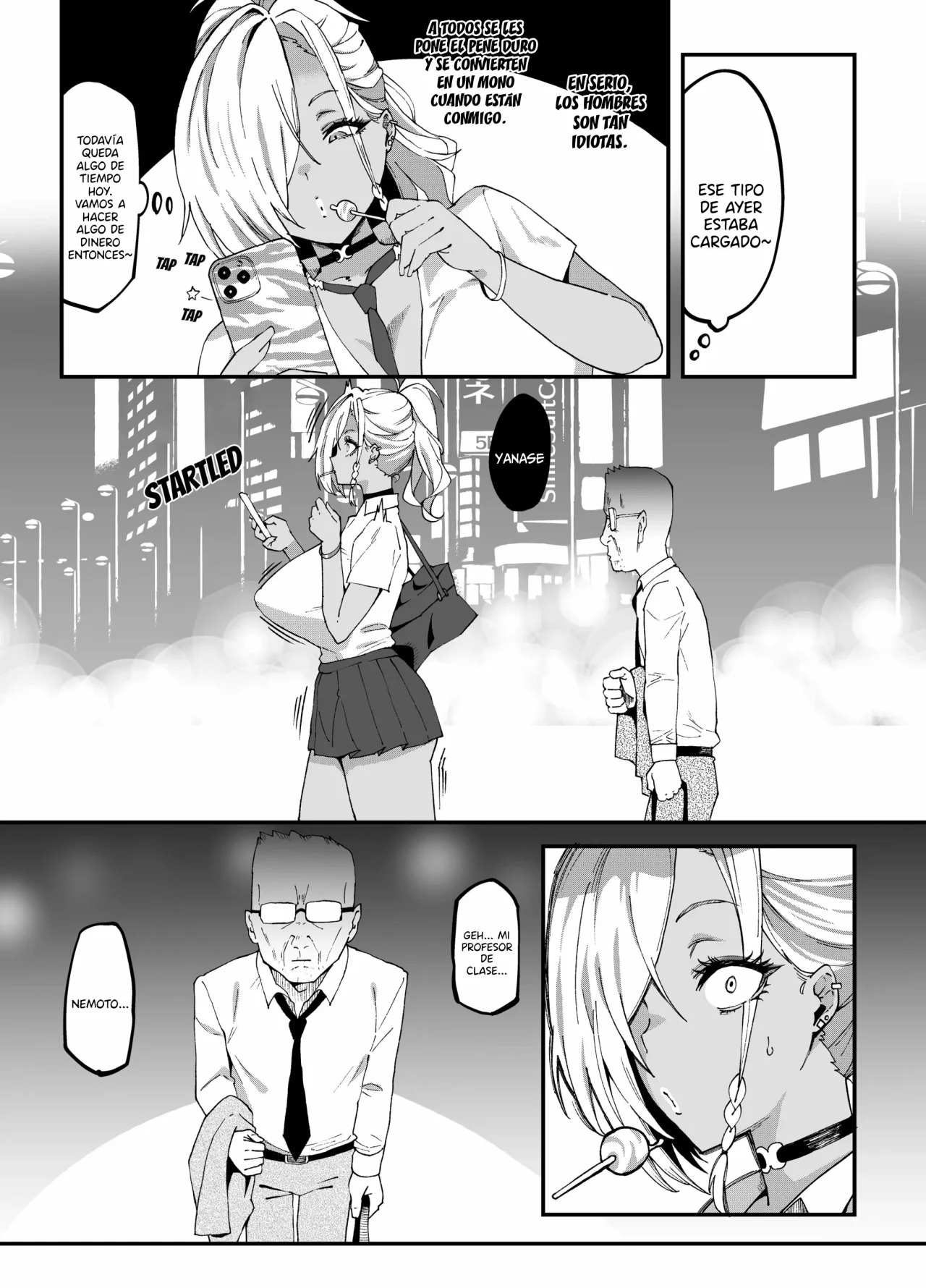 Mucchiri Dekkai Tsuyo Tsuyo Bitch Gal o Wakaraseru - Page 8