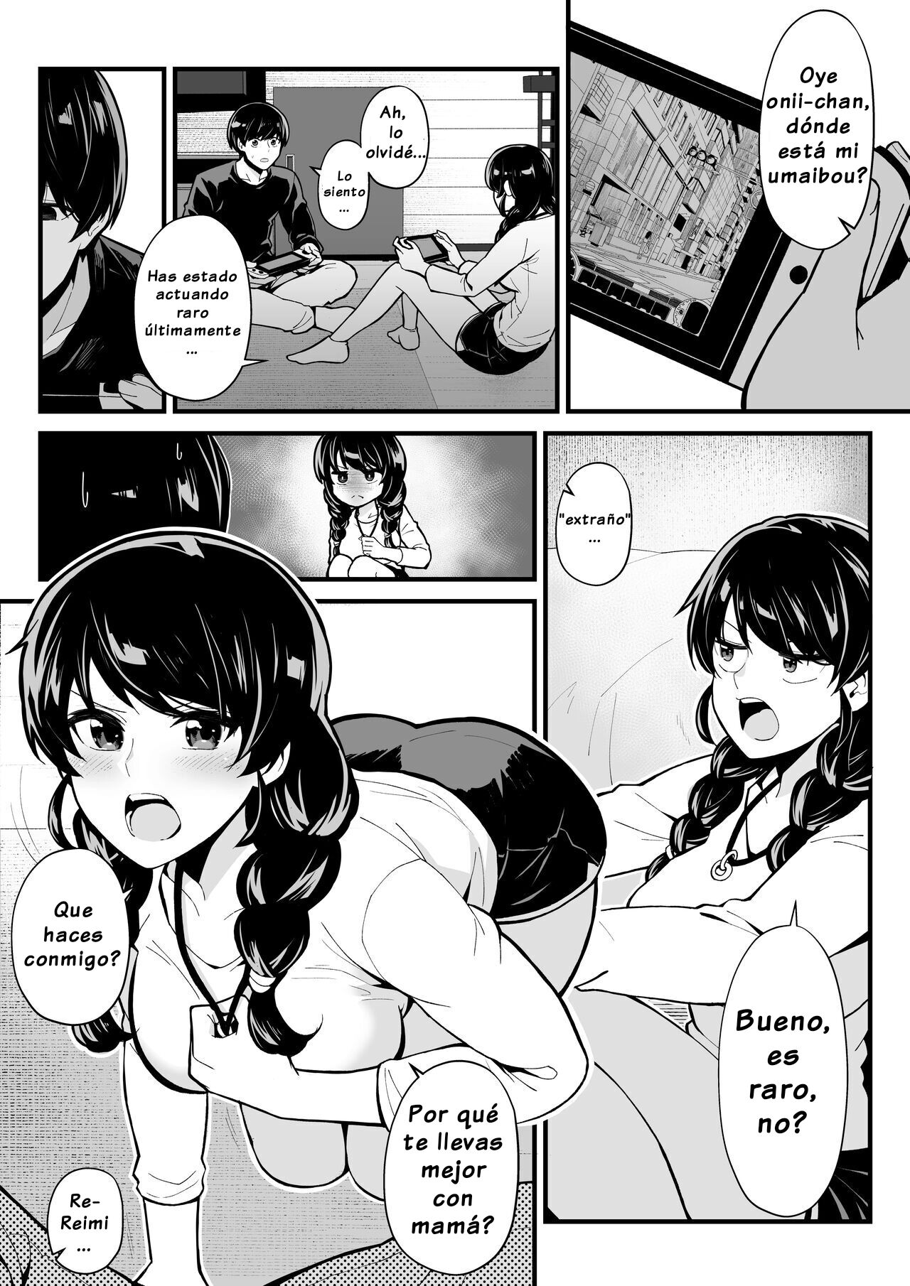 Imouto to Game o Suru, Soshite Mama to Sex o Suru - Page 9
