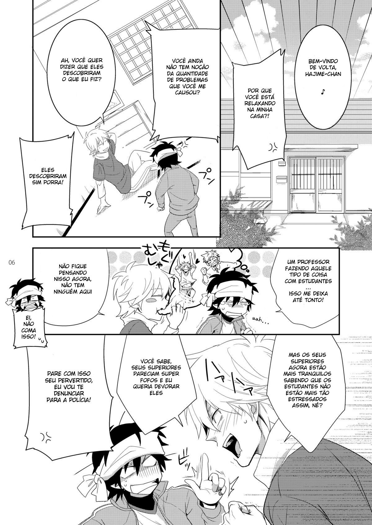 Hajime-sensei e a aula de educação física e saúde adulta 2 - Page 5