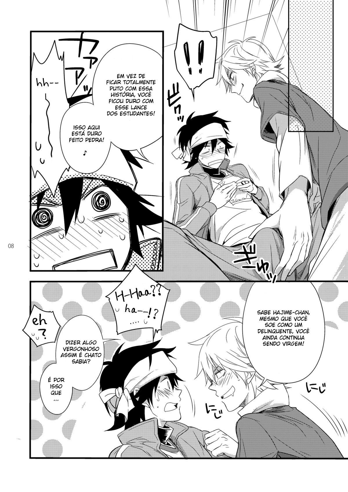 Hajime-sensei e a aula de educação física e saúde adulta 2 - Page 7