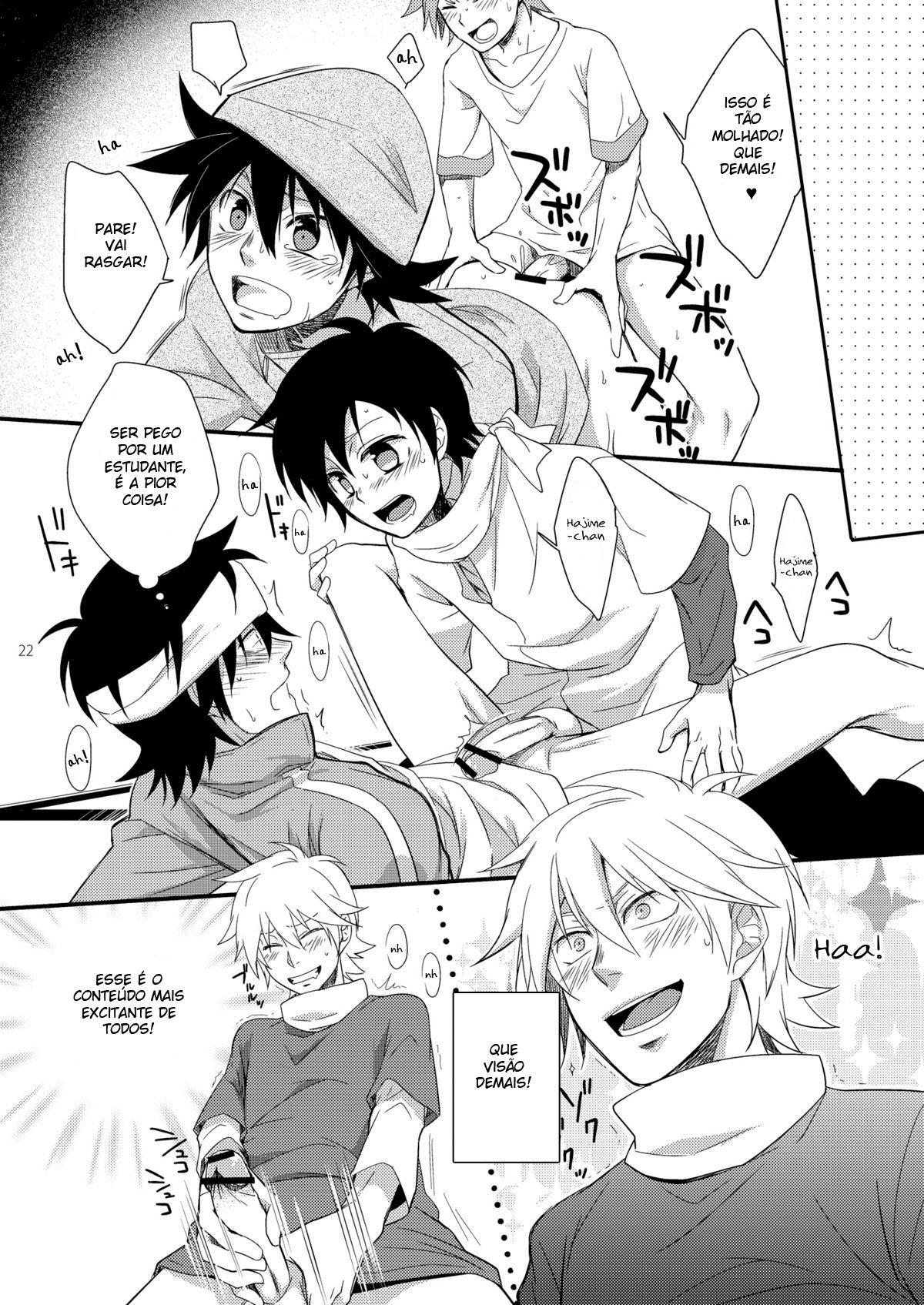 Hajime-sensei e a aula de educação física e saúde adulta 2 - Page 21