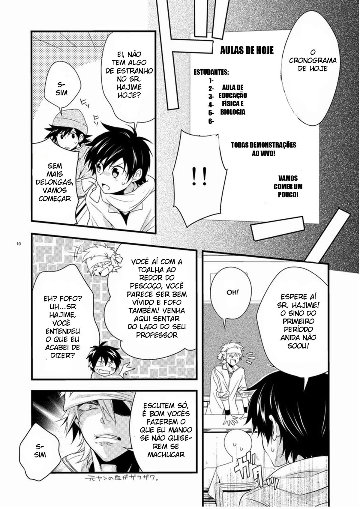 Hajime-sensei e a aula de educação física e saúde adulta - Page 9