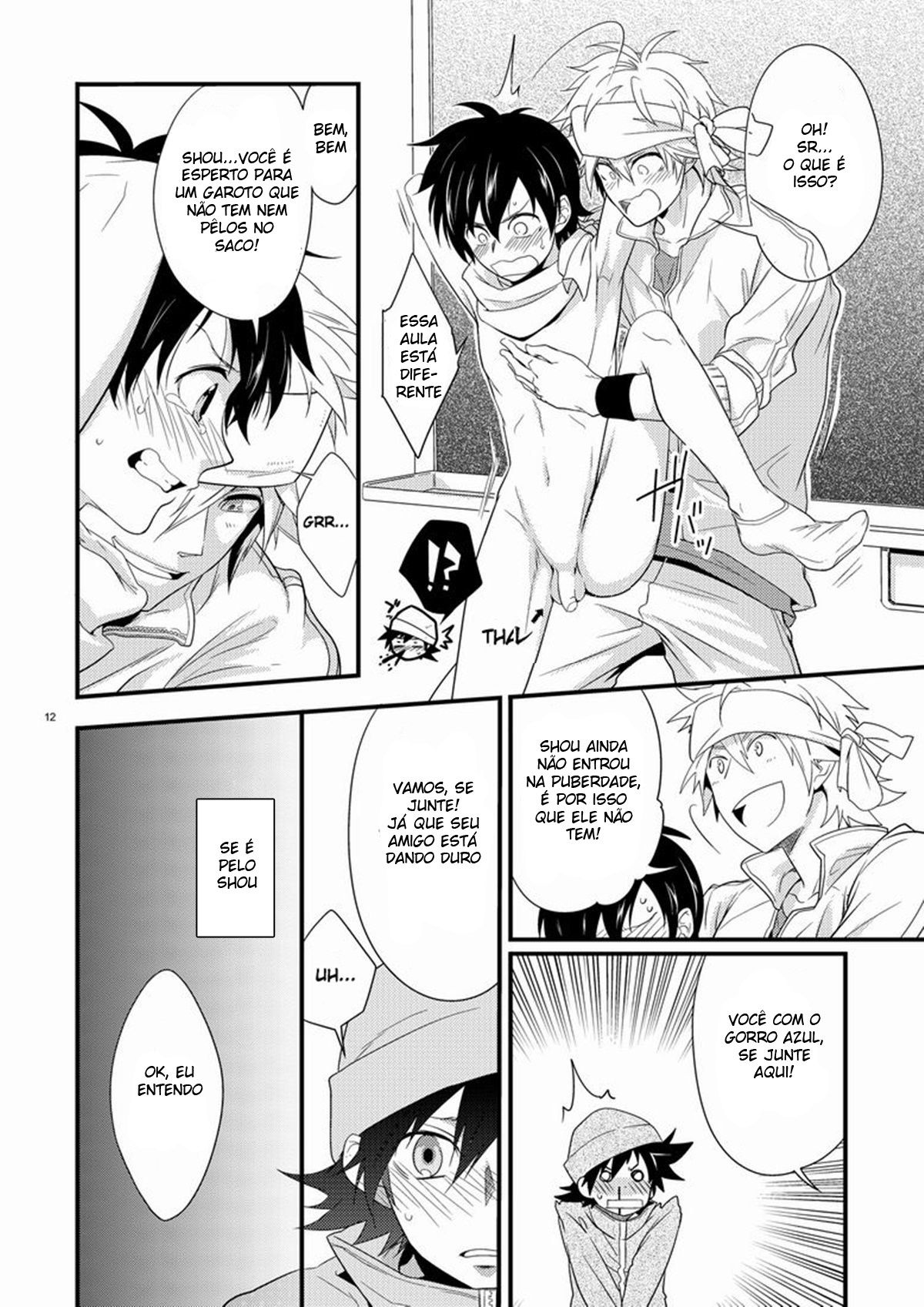 Hajime-sensei e a aula de educação física e saúde adulta - Page 11