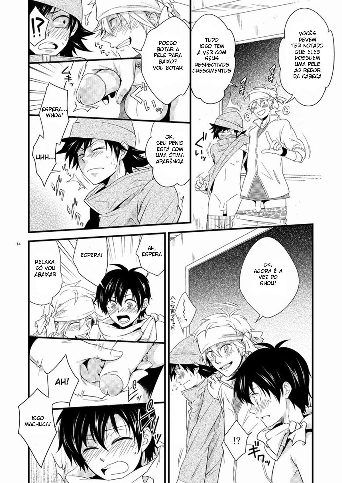 Hajime-sensei e a aula de educação física e saúde adulta - Page 13