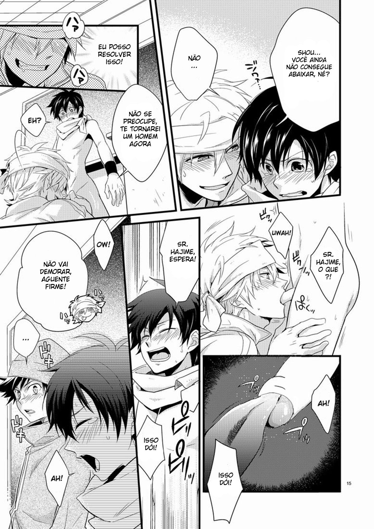Hajime-sensei e a aula de educação física e saúde adulta - Page 14