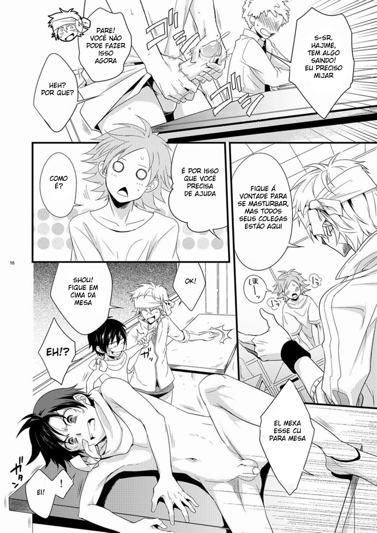 Hajime-sensei e a aula de educação física e saúde adulta - Page 17