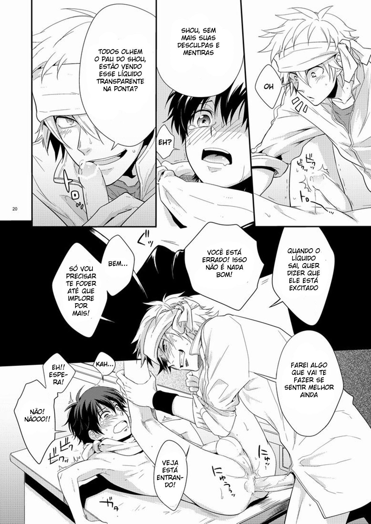 Hajime-sensei e a aula de educação física e saúde adulta - Page 19