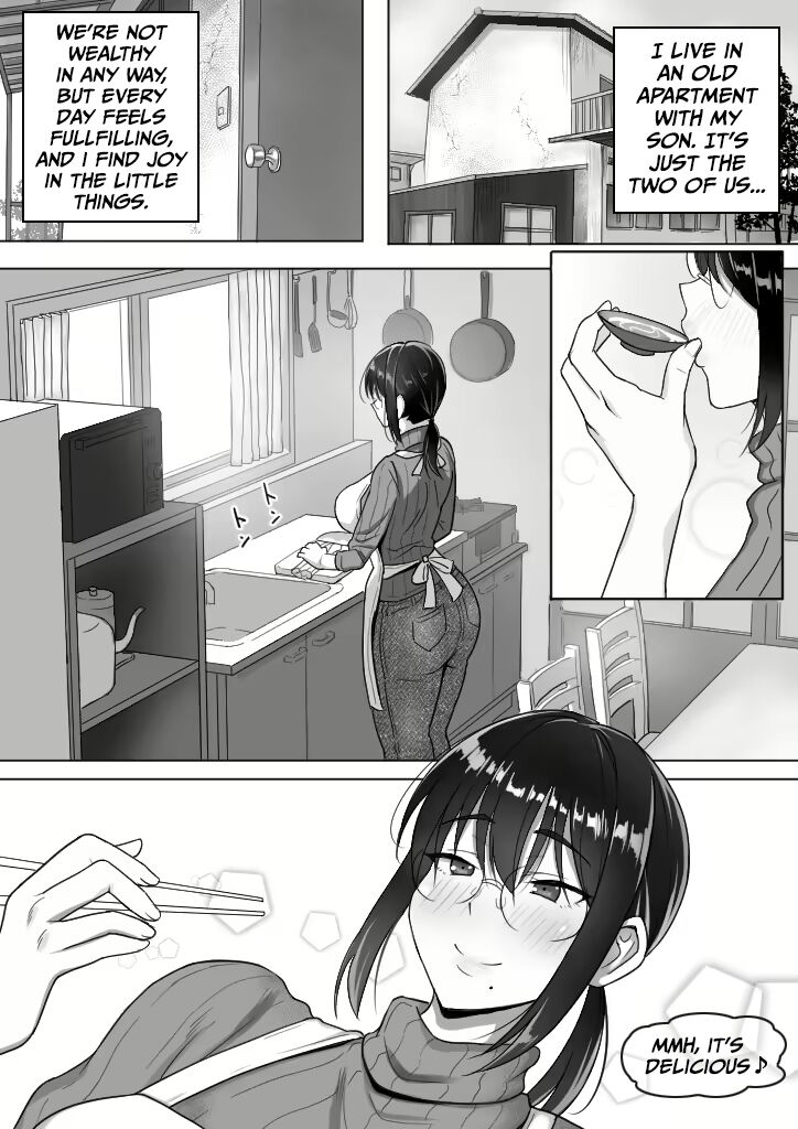 Binbou Gurashi na Boshi Katei no Oyako Koubi wa Kimochi Ii. - Page 2
