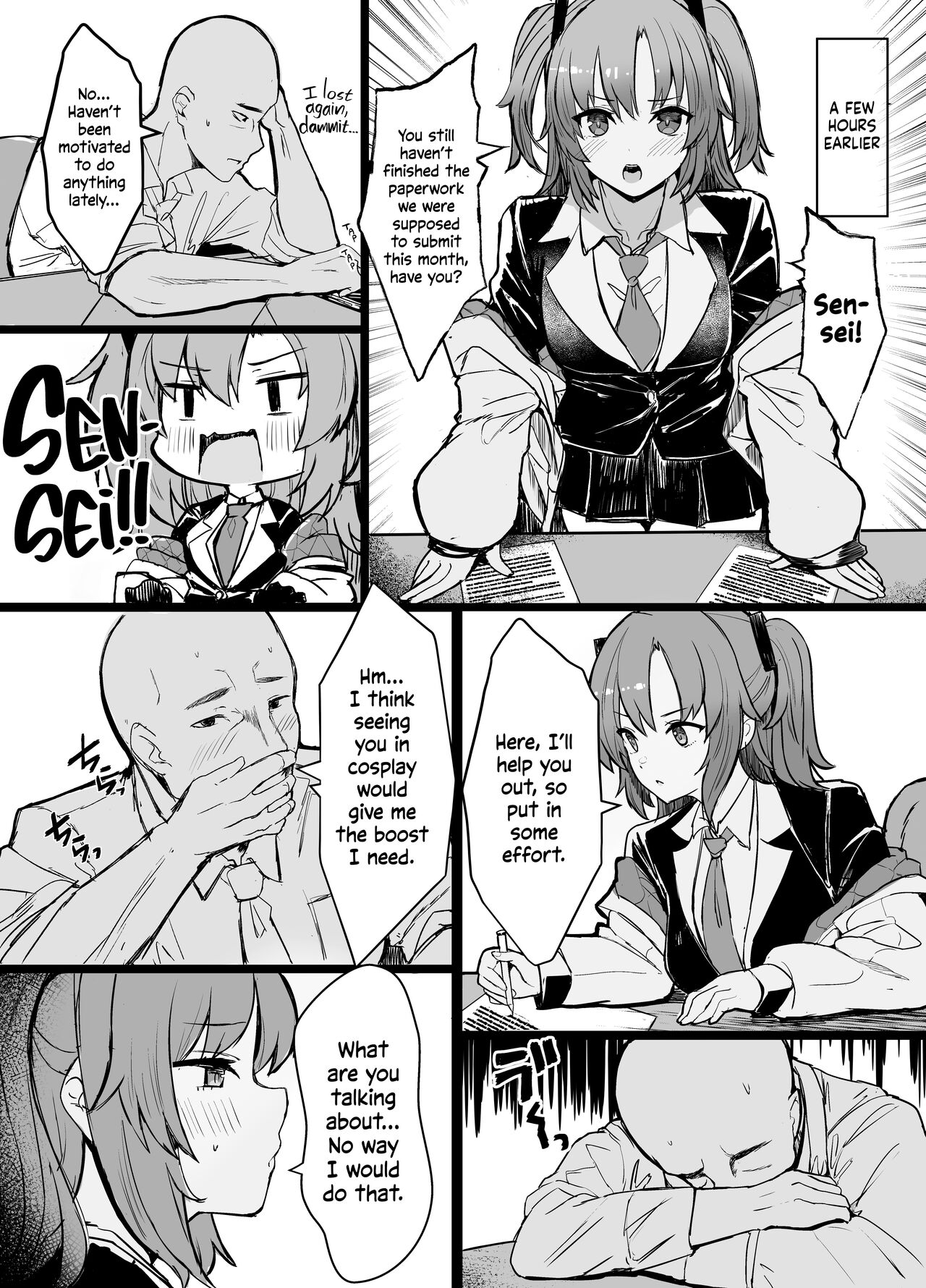 Sensei!! Yokujou Shisugi desu… | Sensei!! You’re Too Horny! - Page 3