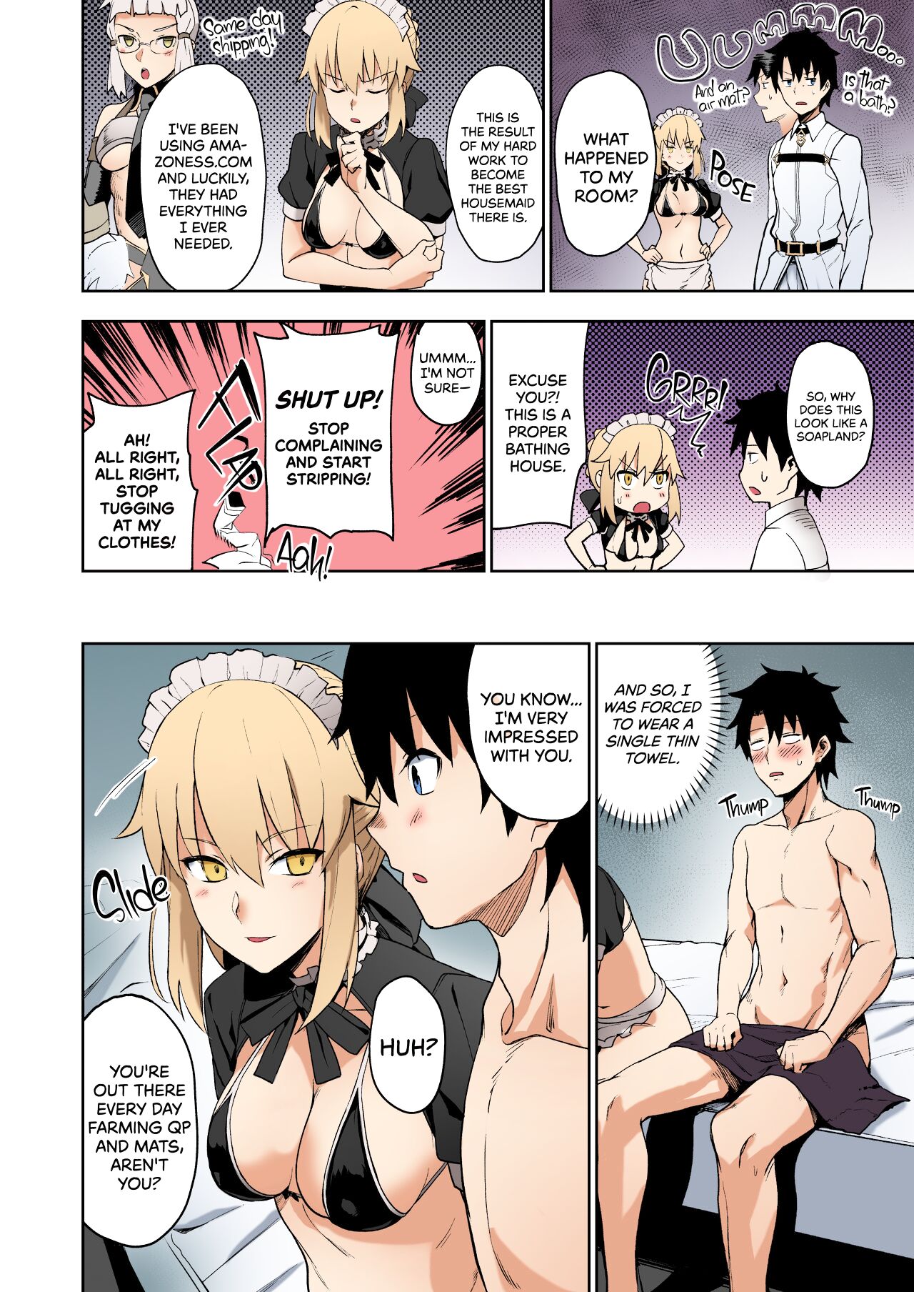 Chaldea Soap SSS-kyuu Gohoushi Maid - Page 3