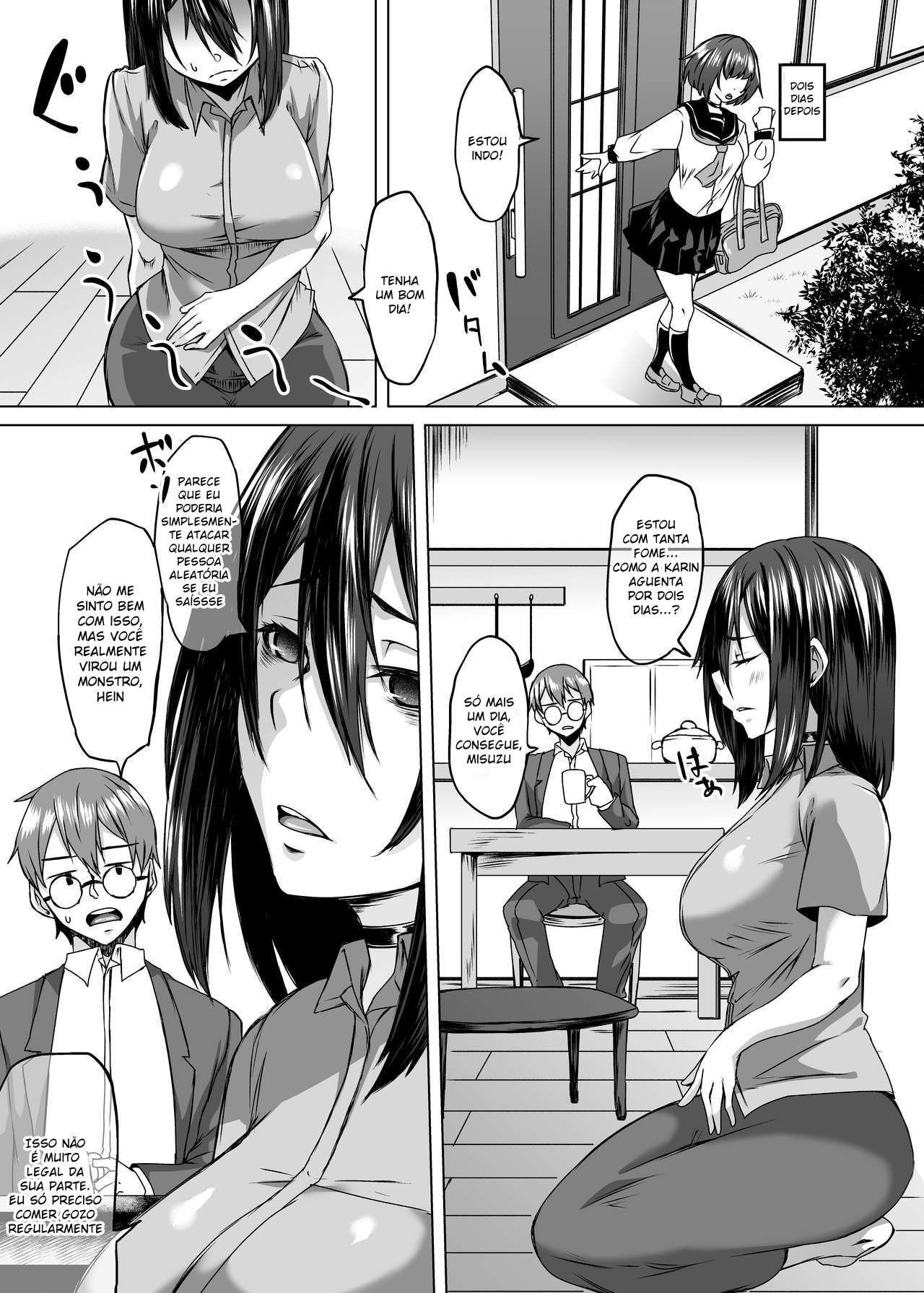 No Meu Destino Havia uma Esposa Súcubo Esfomeada - Page 4