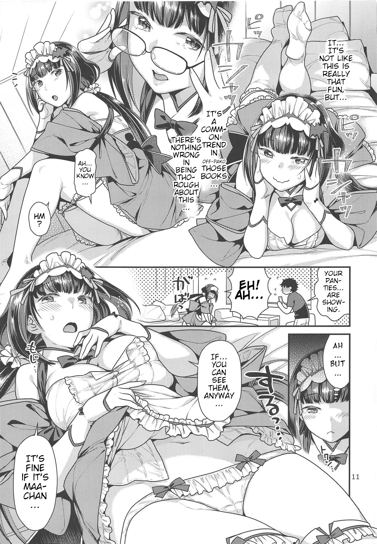 Maid Cos Osakabehime to Off-Pako Suru Hon - Page 10
