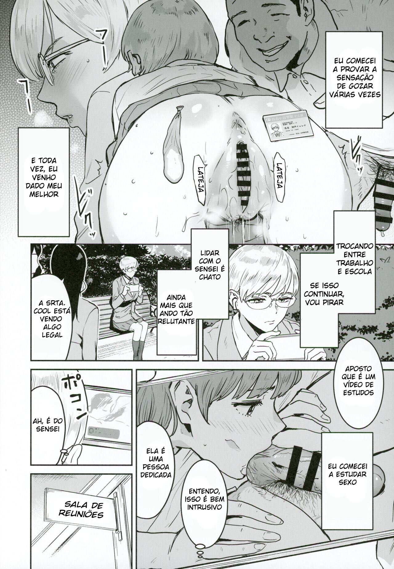 A Srta. Cool é a Assistente do Sensei - Page 17