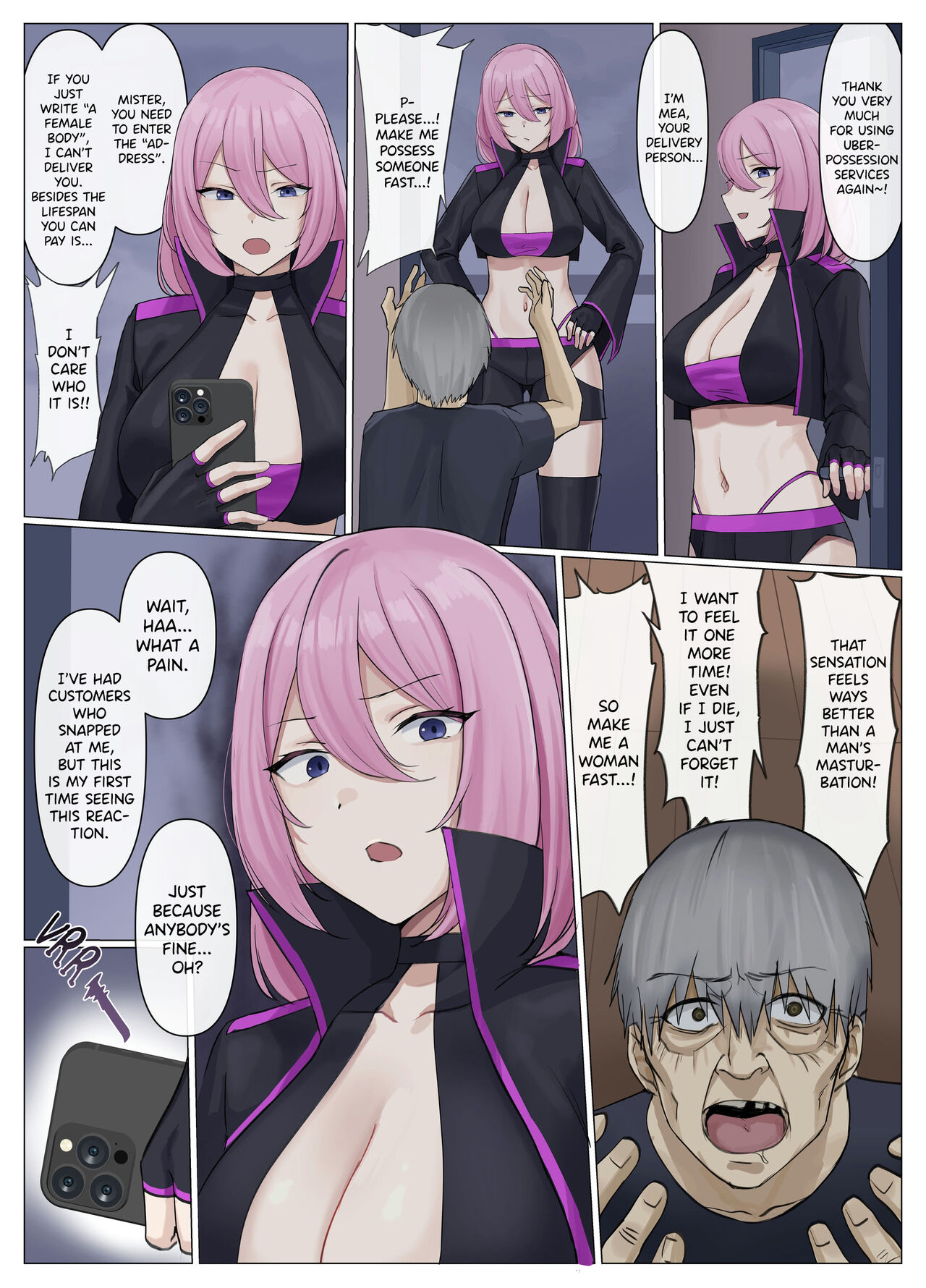 Uber Hyoi – Appli Chuumon de Anata no Tamashii o Okonomi no Aite ni Otodoke - Page 27