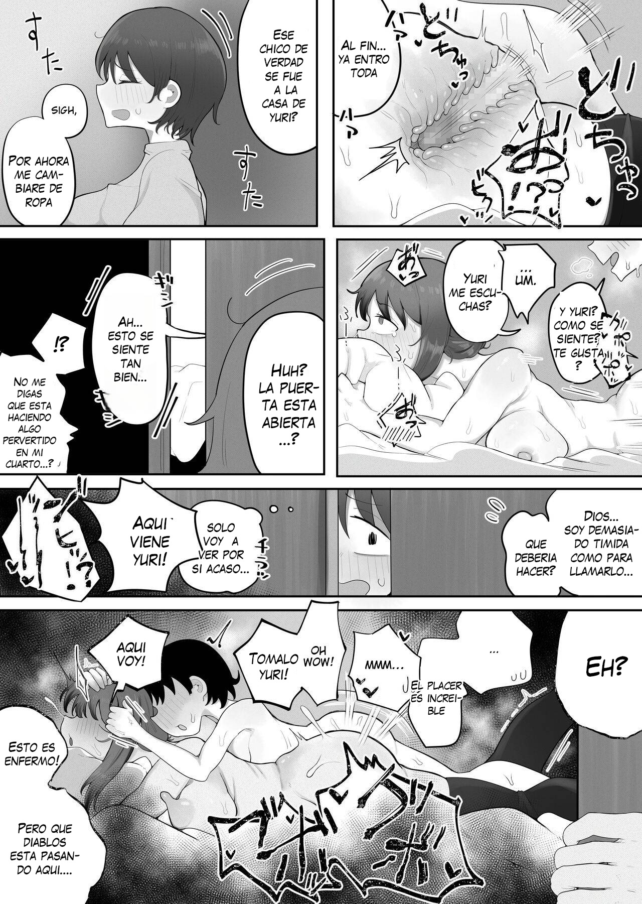 Kinshin to Rinjin Mama ni Naisho de Otonari no Komochi Mama to Dosukebe Ecchi Shitemasu - Page 33