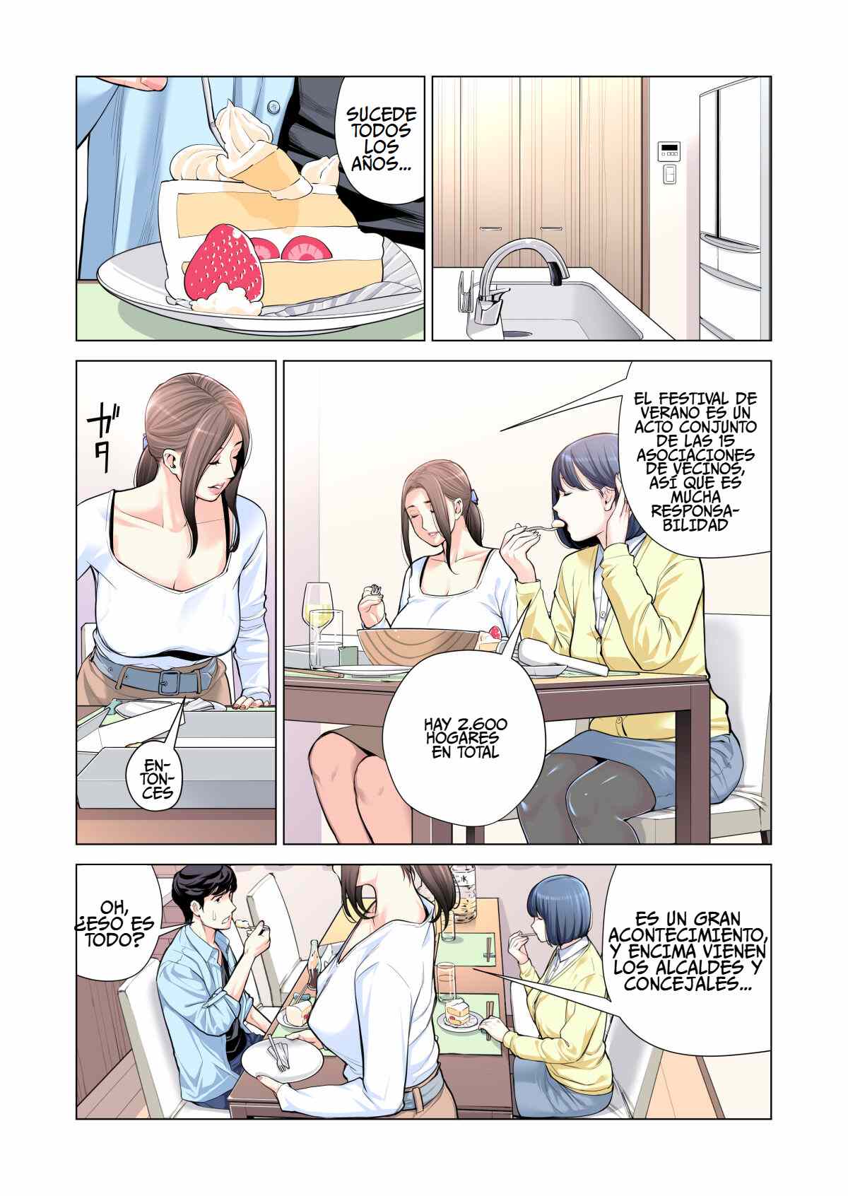 Jichikai no Hitozuma wa Totemo H deshita. 3 Hitozuma-tachi no Oshokuji Hen - Page 34