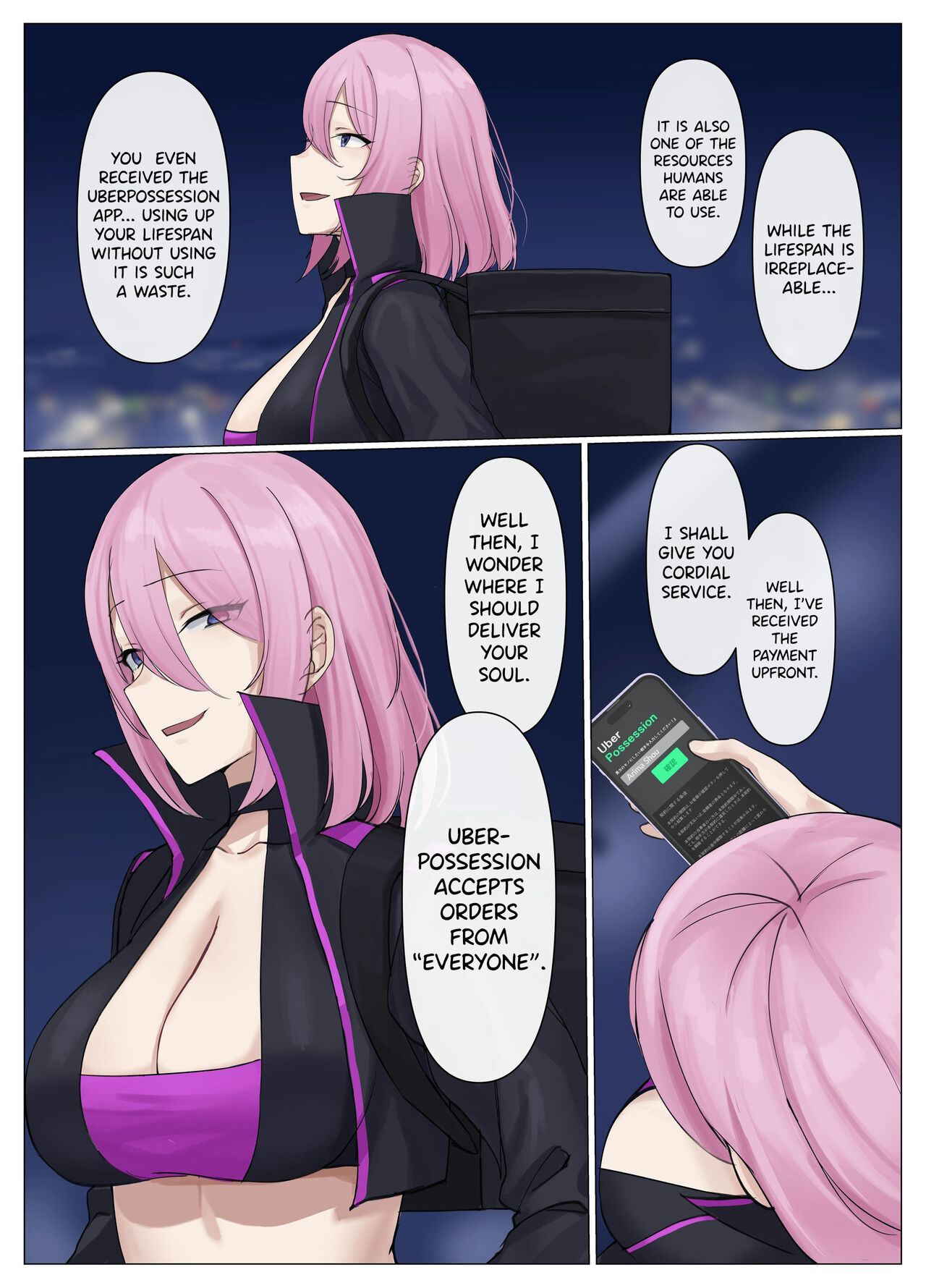 Uber Hyoi – Appli Chuumon de Anata no Tamashii o Okonomi no Aite ni Otodoke - Page 36
