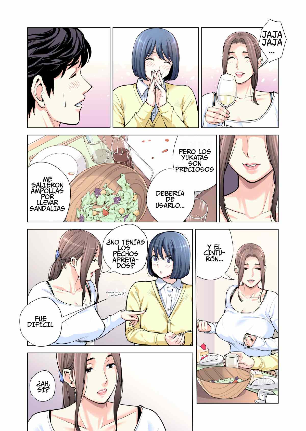 Jichikai no Hitozuma wa Totemo H deshita. 3 Hitozuma-tachi no Oshokuji Hen - Page 37
