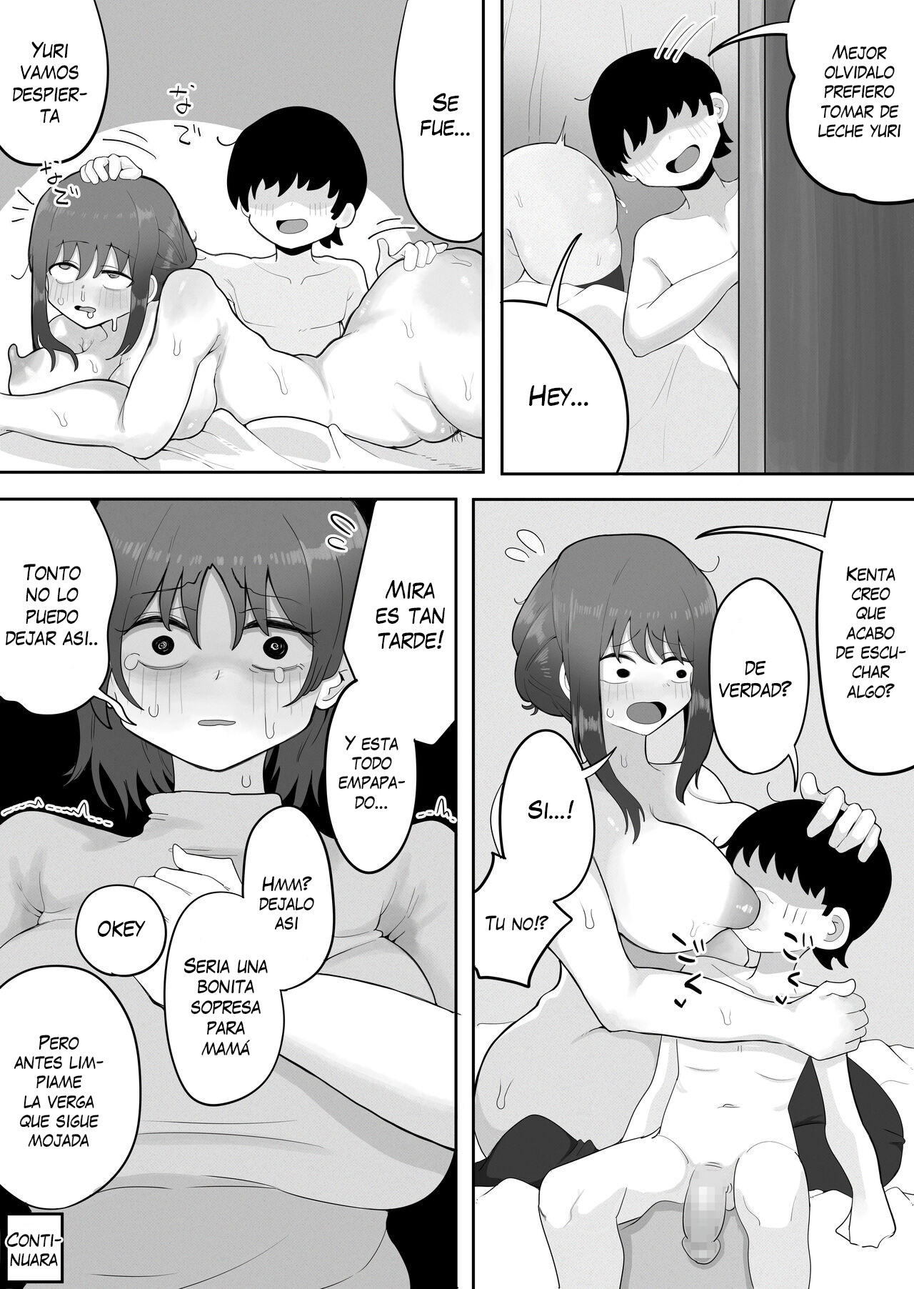 Kinshin to Rinjin Mama ni Naisho de Otonari no Komochi Mama to Dosukebe Ecchi Shitemasu - Page 38