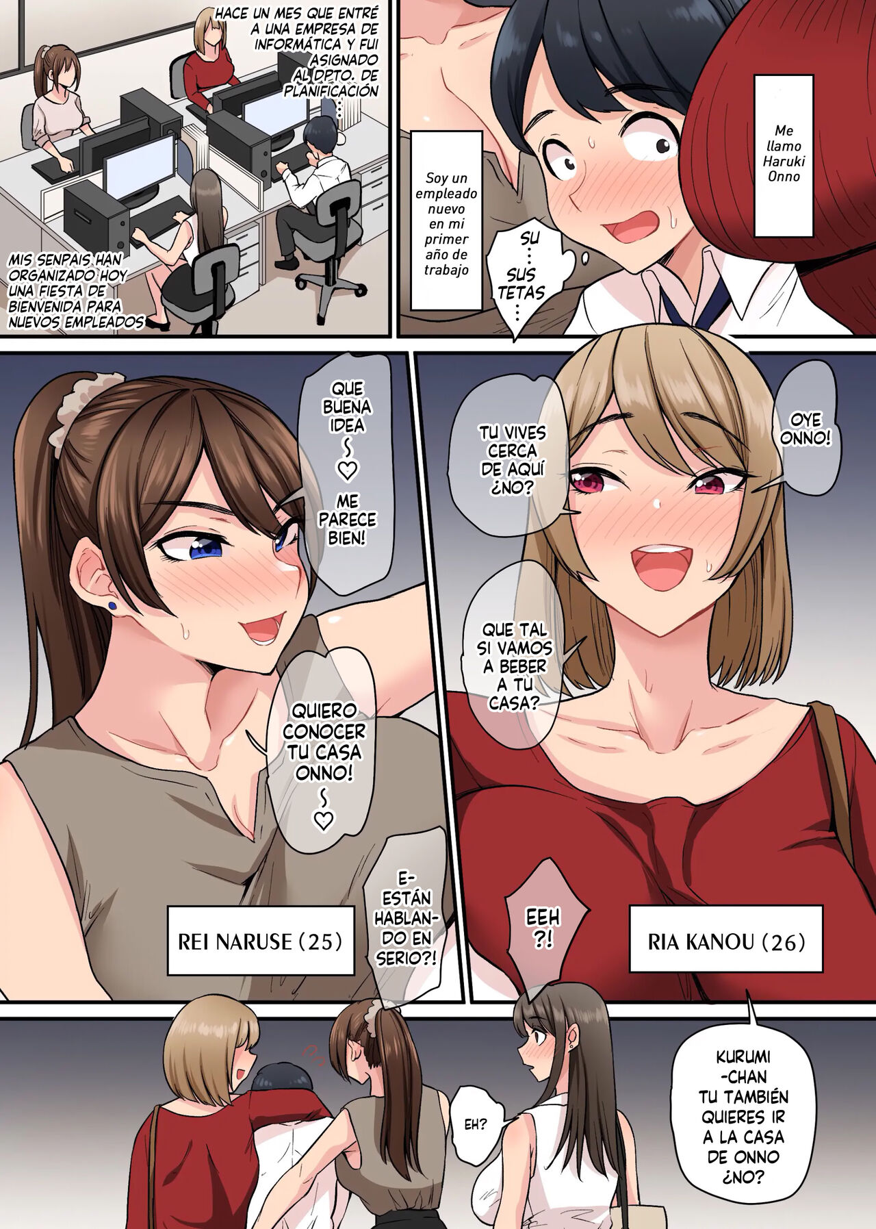 Nyuusha shitara Bitch na Onna Senpai Bakari de Haremu ni natta. Takunomi de Seieki made Nomihosareru Koto ni natta Boku no Hanashi - Page 4
