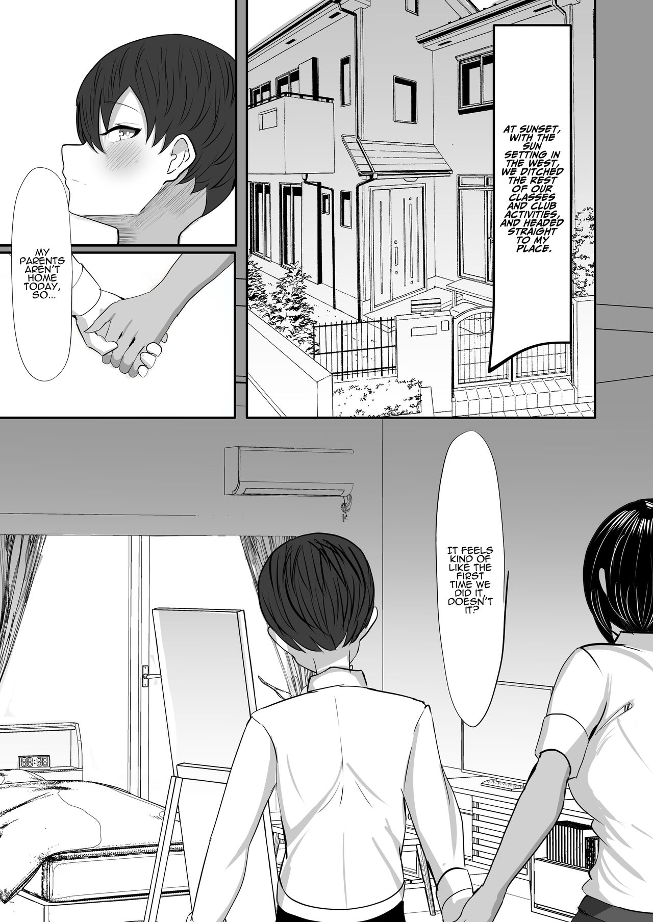 Suieibu Shushou no Boyish Osananajimi wa Boku no Chinpo ni Dohamari Chuu - Page 43