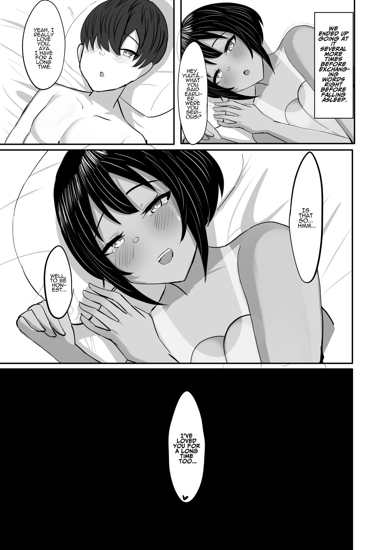 Suieibu Shushou no Boyish Osananajimi wa Boku no Chinpo ni Dohamari Chuu - Page 55