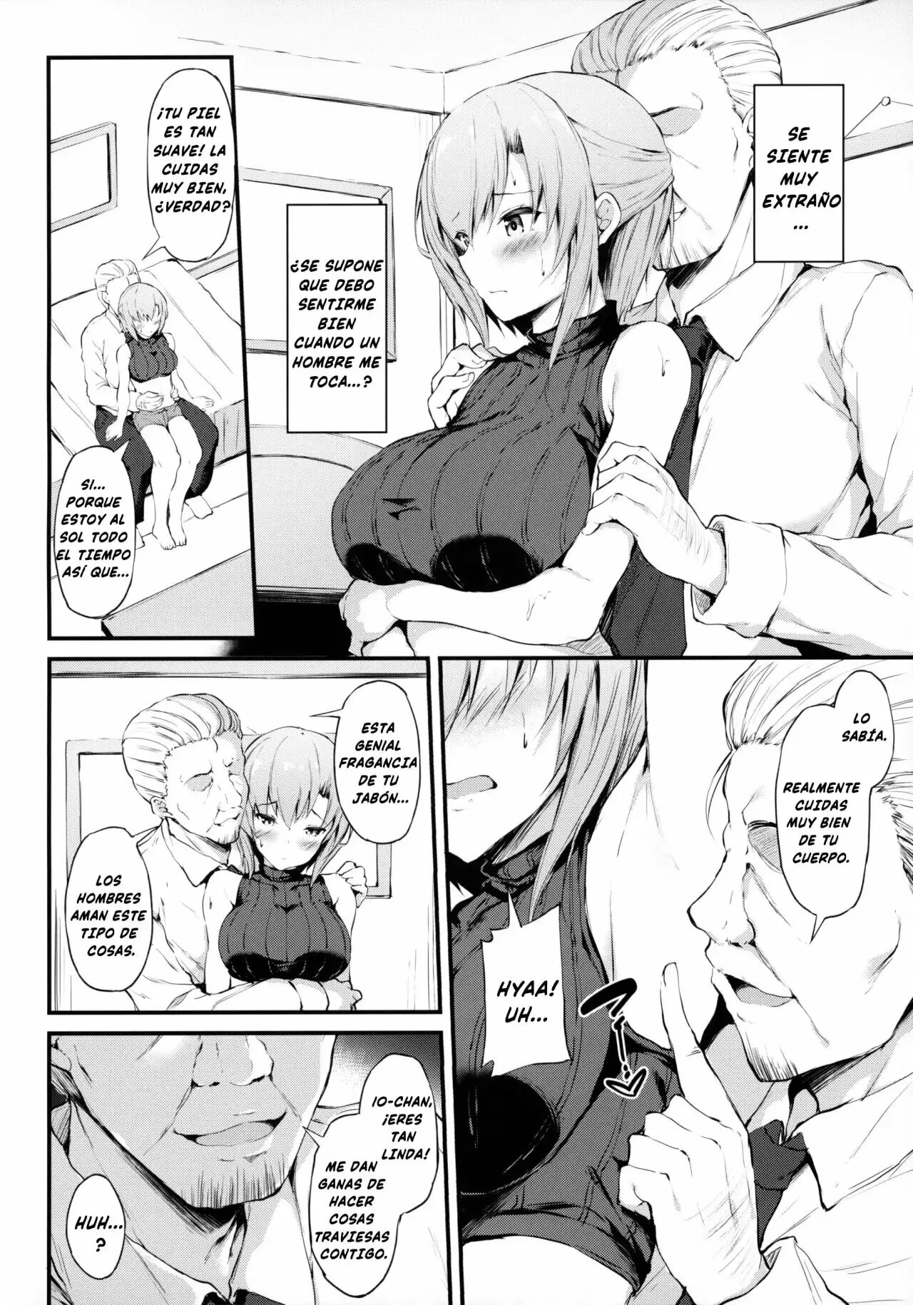 Kanojo ga Boyish ni Nayamu Riyuu -Kyonyuu Shoujo to Choiwaru Oji-san no Kankei- - Page 7